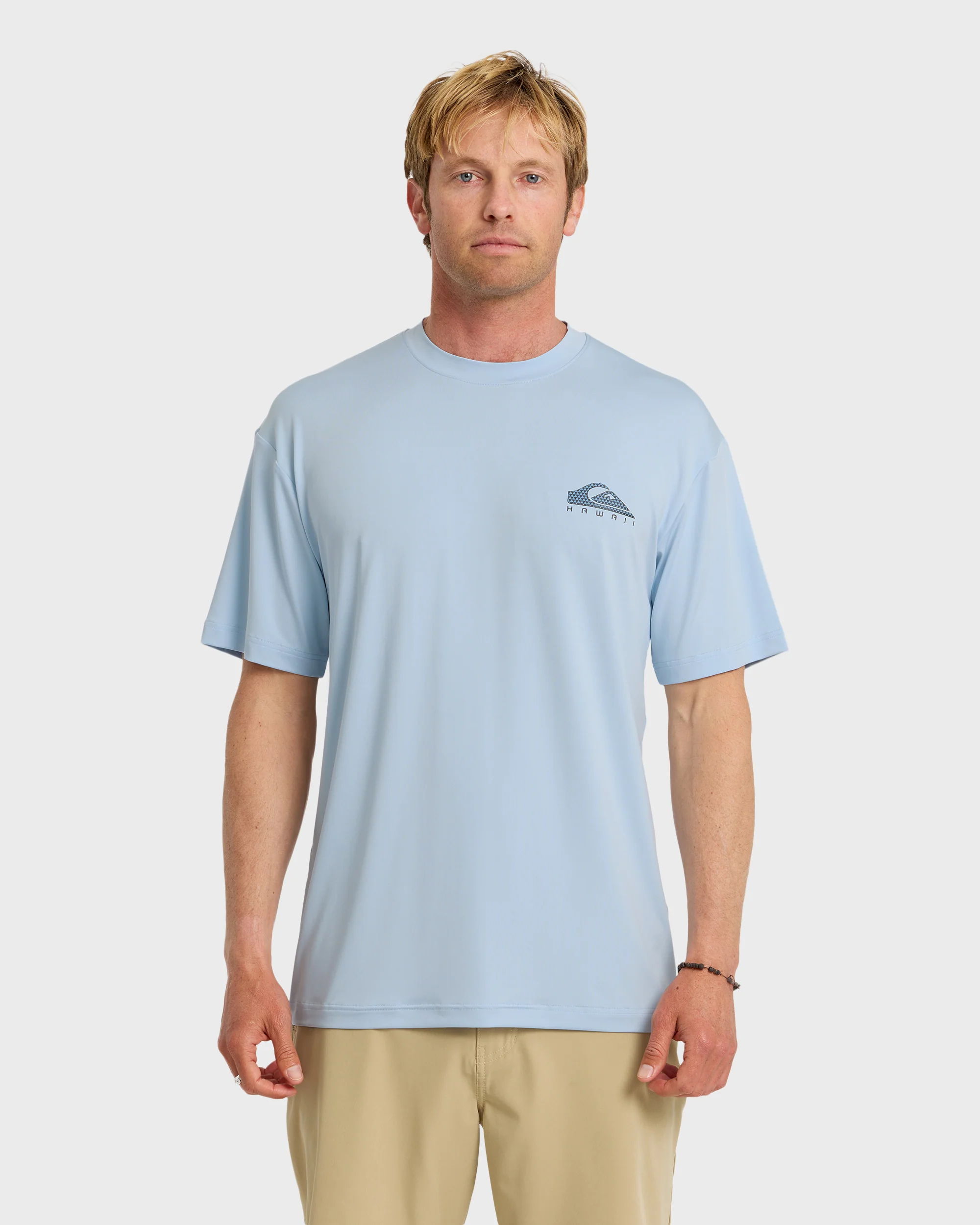 HI Everyday UPF 50 Short Sleeve Surf Shirt - Skyway 1 HI Everyday UPF 50 Short Sleeve Surf Shirt - Skyway