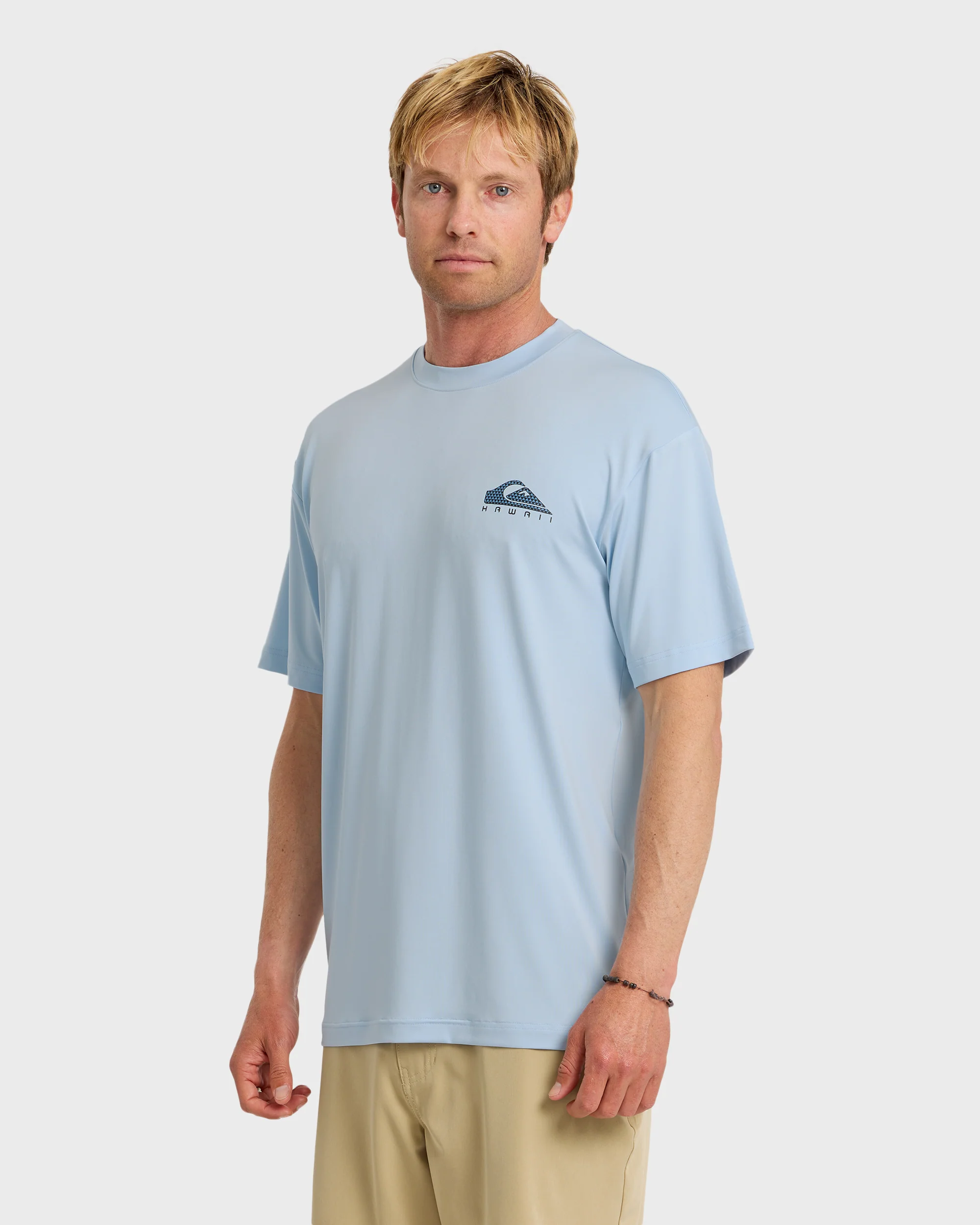 HI Everyday UPF 50 Short Sleeve Surf Shirt - Skyway 4 HI Everyday UPF 50 Short Sleeve Surf Shirt - Skyway