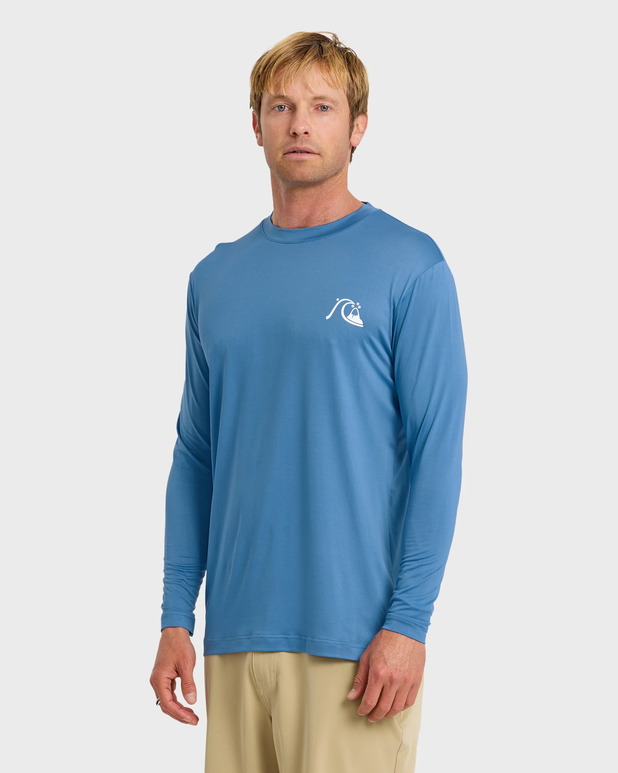 DNA Logo UPF 50 Long Sleeve Surf Shirt - Riviera 4 DNA Logo UPF 50 Long Sleeve Surf Shirt - Riviera