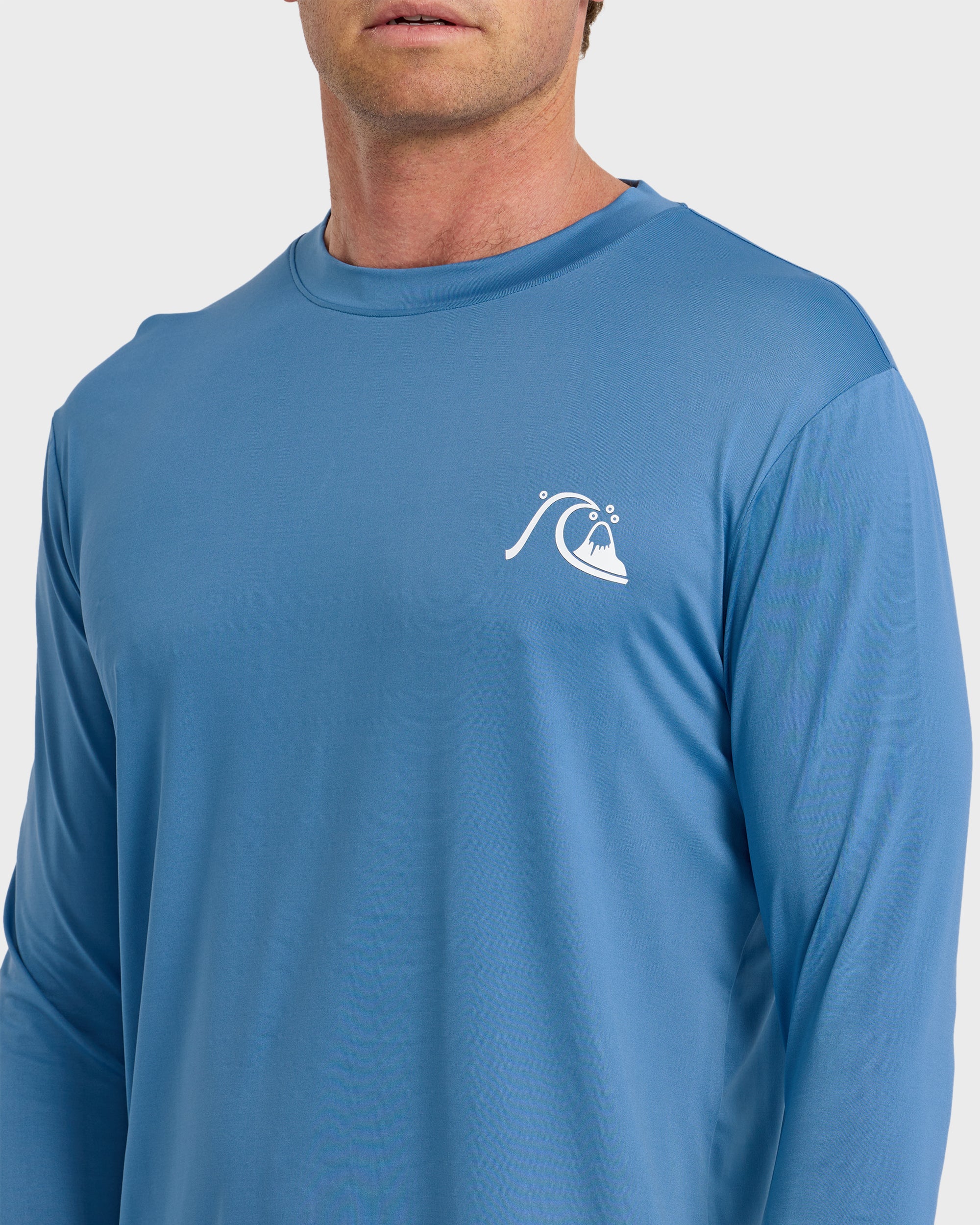 DNA Logo UPF 50 Long Sleeve Surf Shirt - Riviera 5 DNA Logo UPF 50 Long Sleeve Surf Shirt - Riviera
