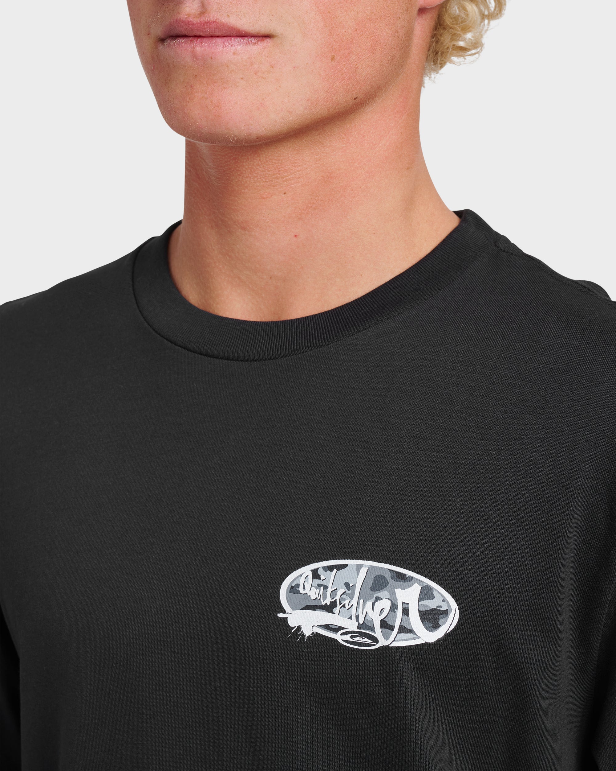 Impaired Camo Long Sleeve T-shirt - Black 4 Impaired Camo Long Sleeve T-shirt - Black