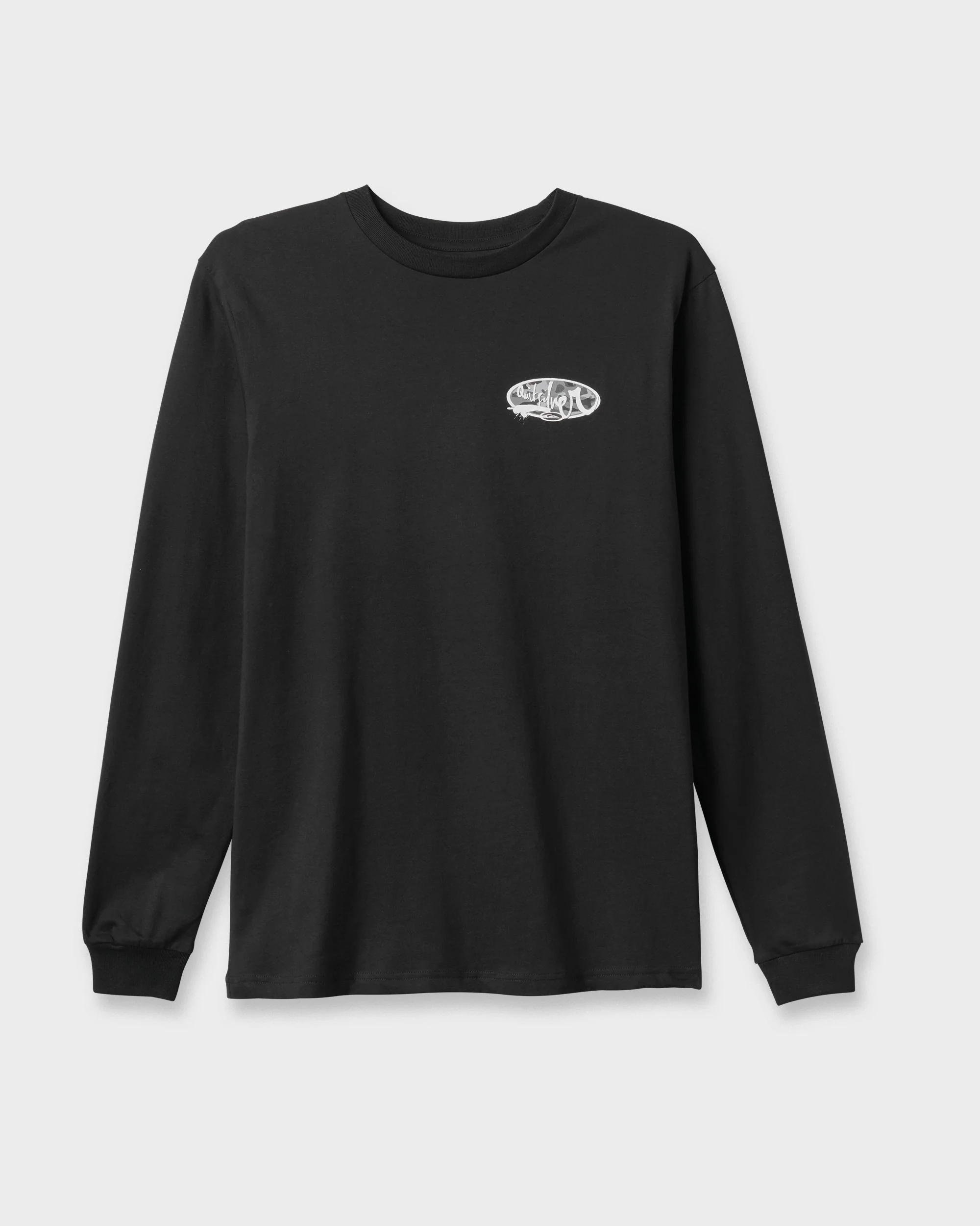 Impaired Camo Long Sleeve T-shirt - Black 5 Impaired Camo Long Sleeve T-shirt - Black