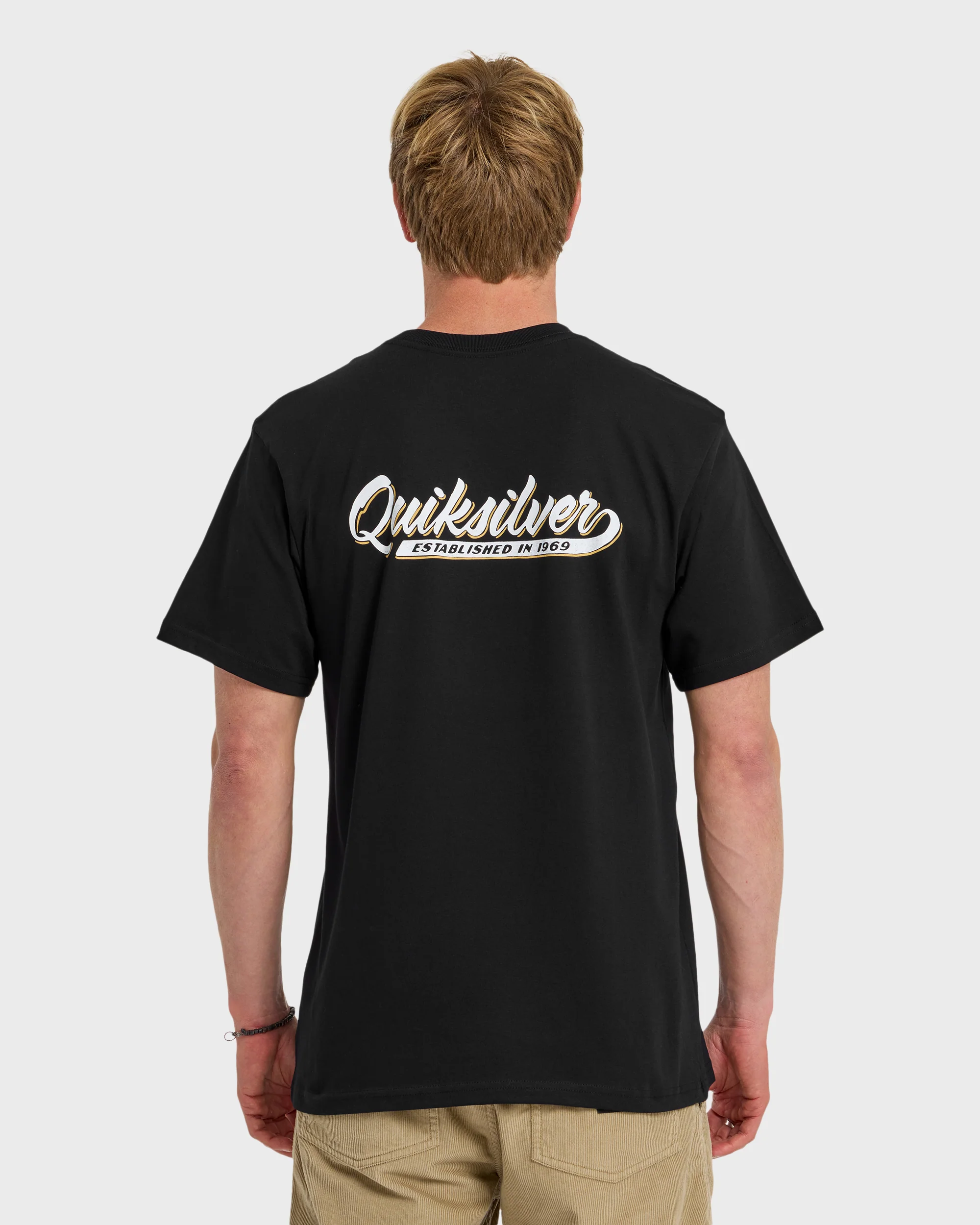 Thick To Thin Graphic Short Sleeve T-Shirt - Black 2 Thick To Thin Graphic Short Sleeve T-Shirt - Black