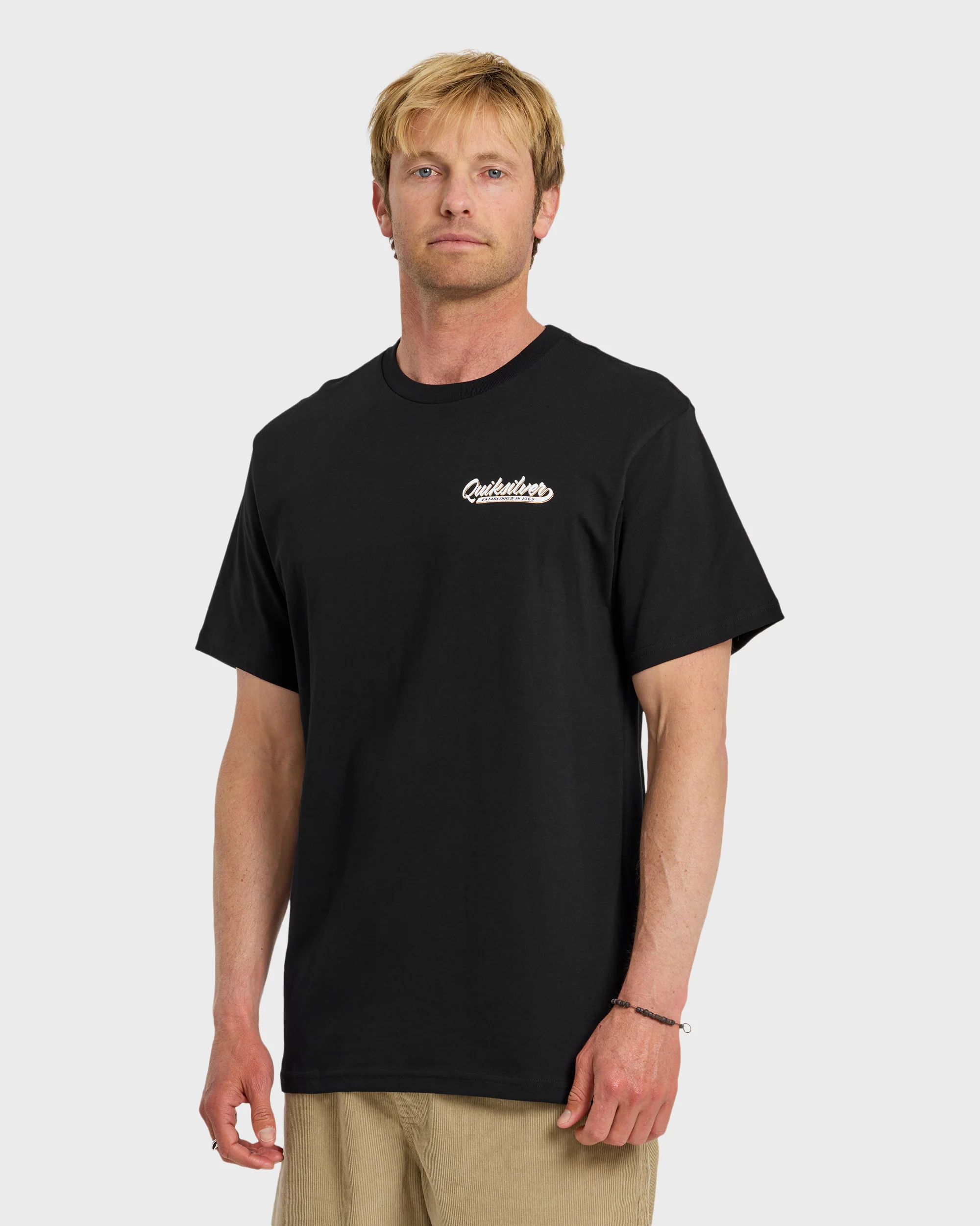 Thick To Thin Graphic Short Sleeve T-Shirt - Black 4 Thick To Thin Graphic Short Sleeve T-Shirt - Black