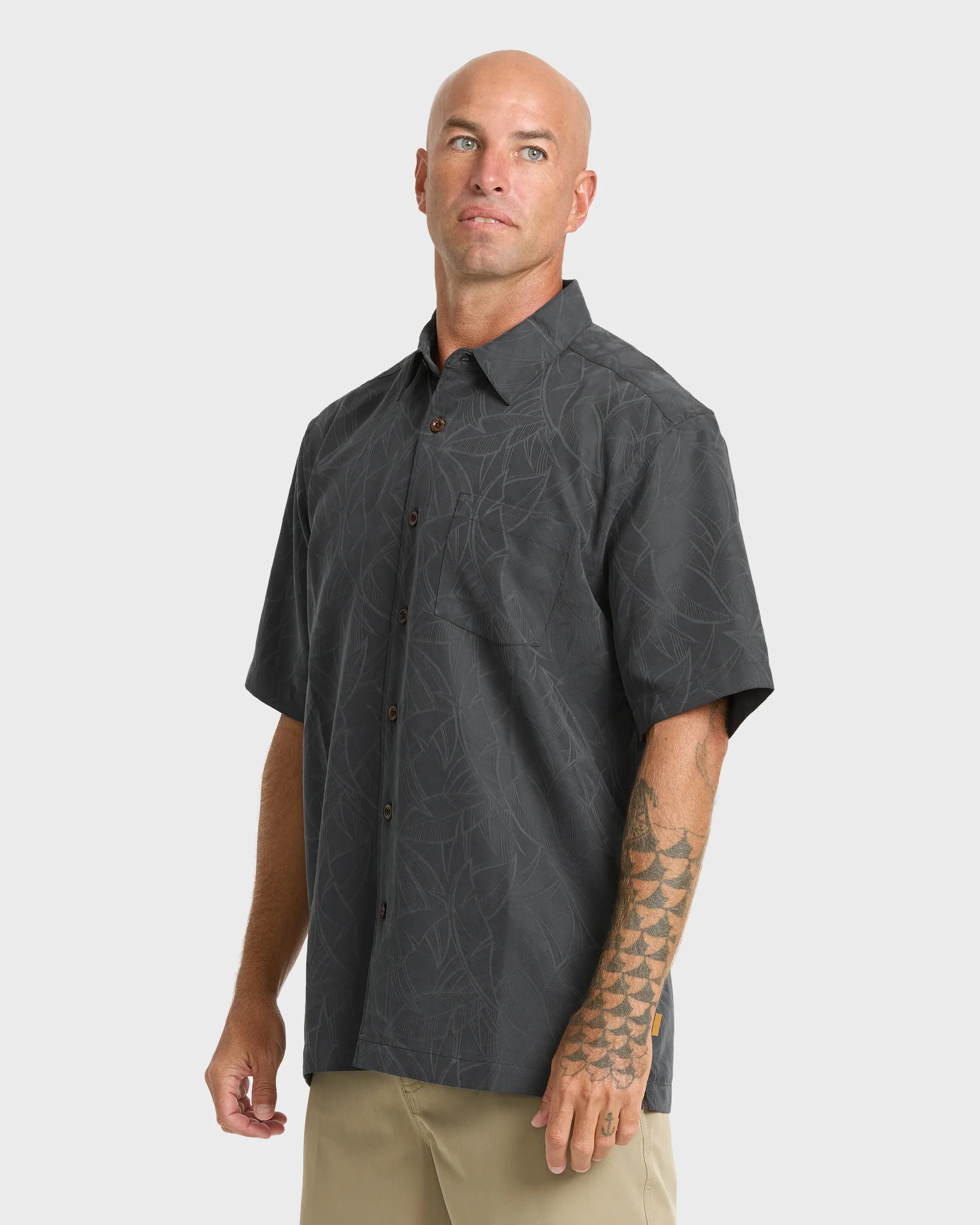 Waterman Island Jungle Shirt - Phantom 4 Waterman Island Jungle Shirt - Phantom