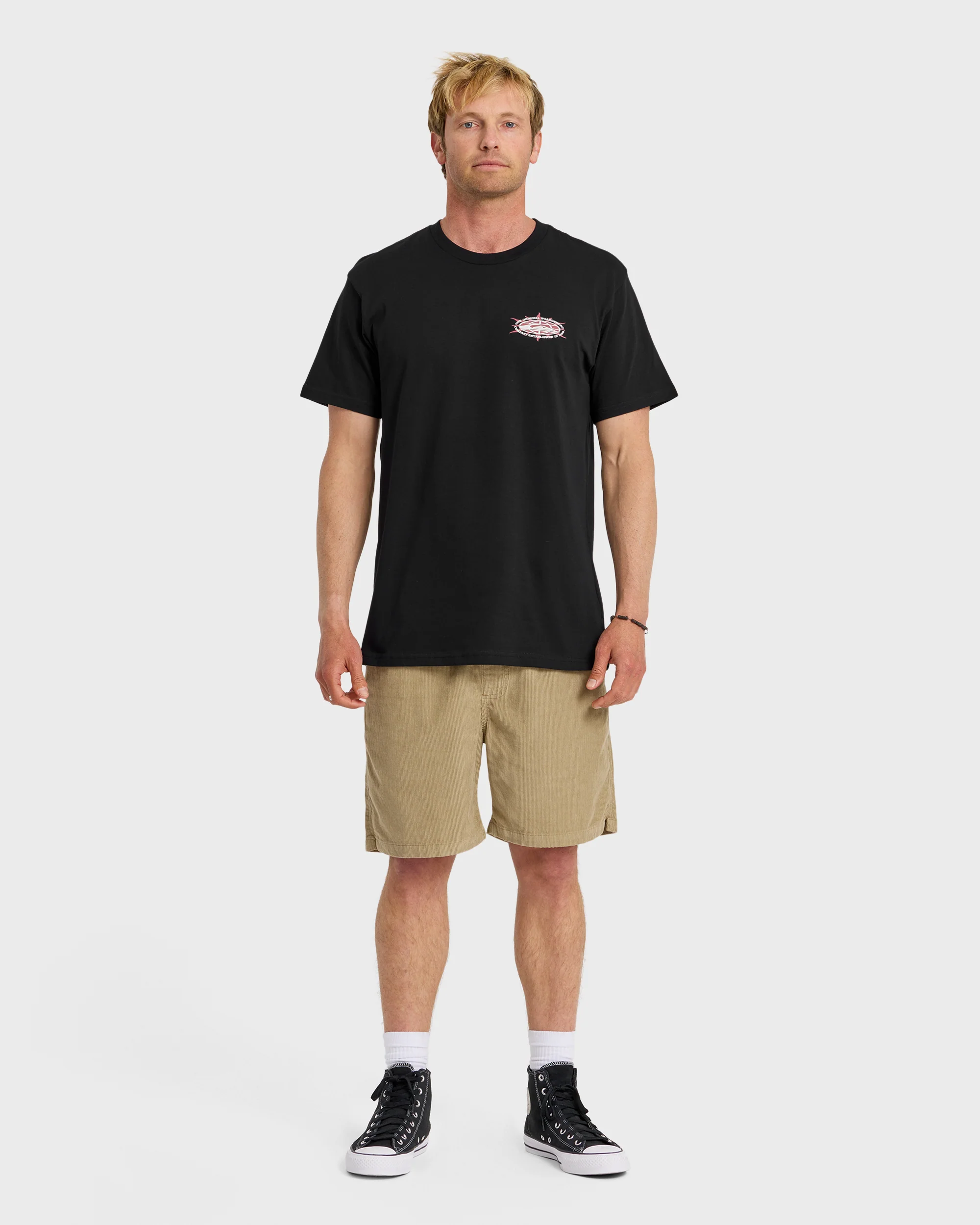 Solar Flares Short Sleeve T-Shirt - Black 3 Solar Flares Short Sleeve T-Shirt - Black