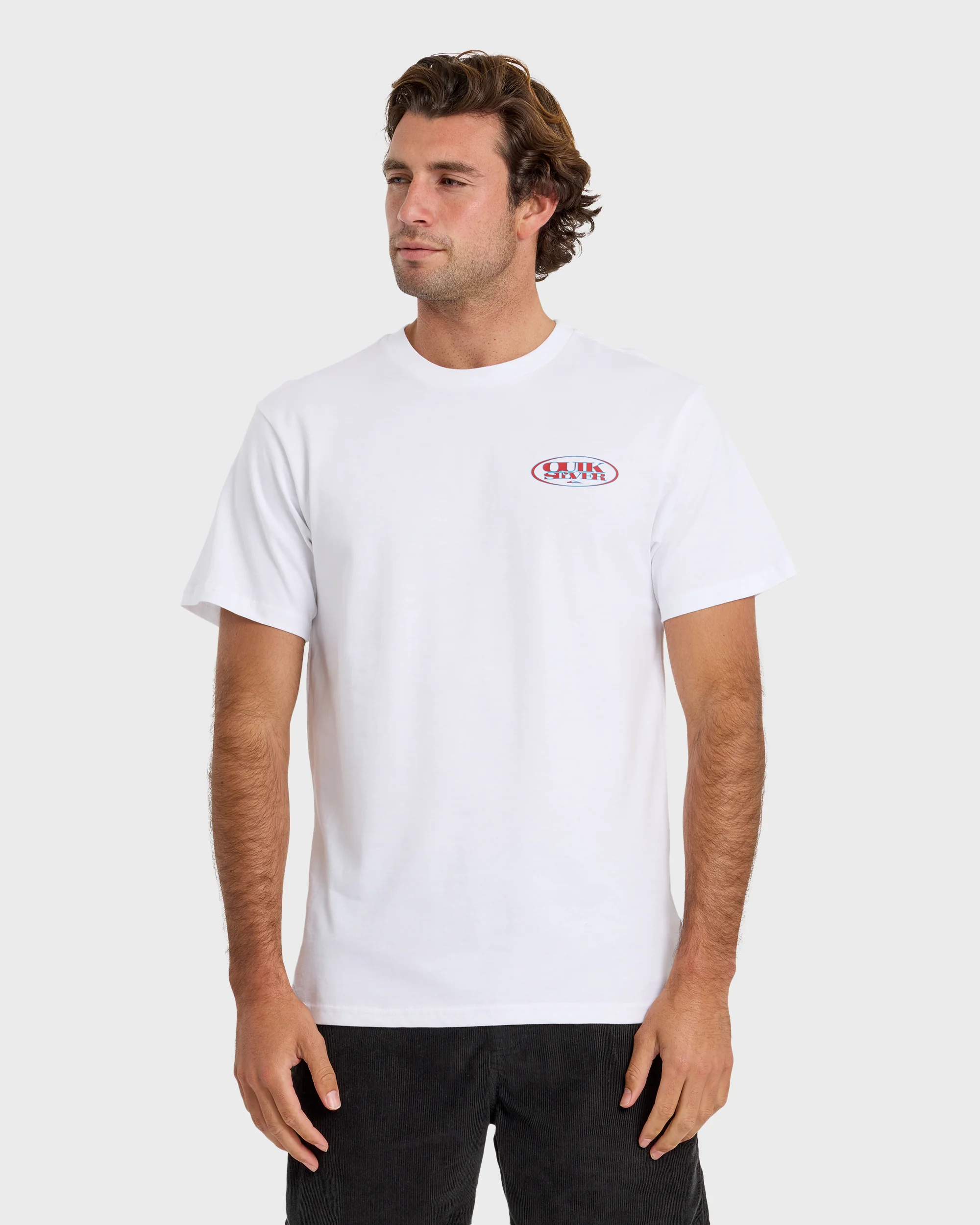 Blends Short Sleeve T-Shirt - White 3 Blends Short Sleeve T-Shirt - White