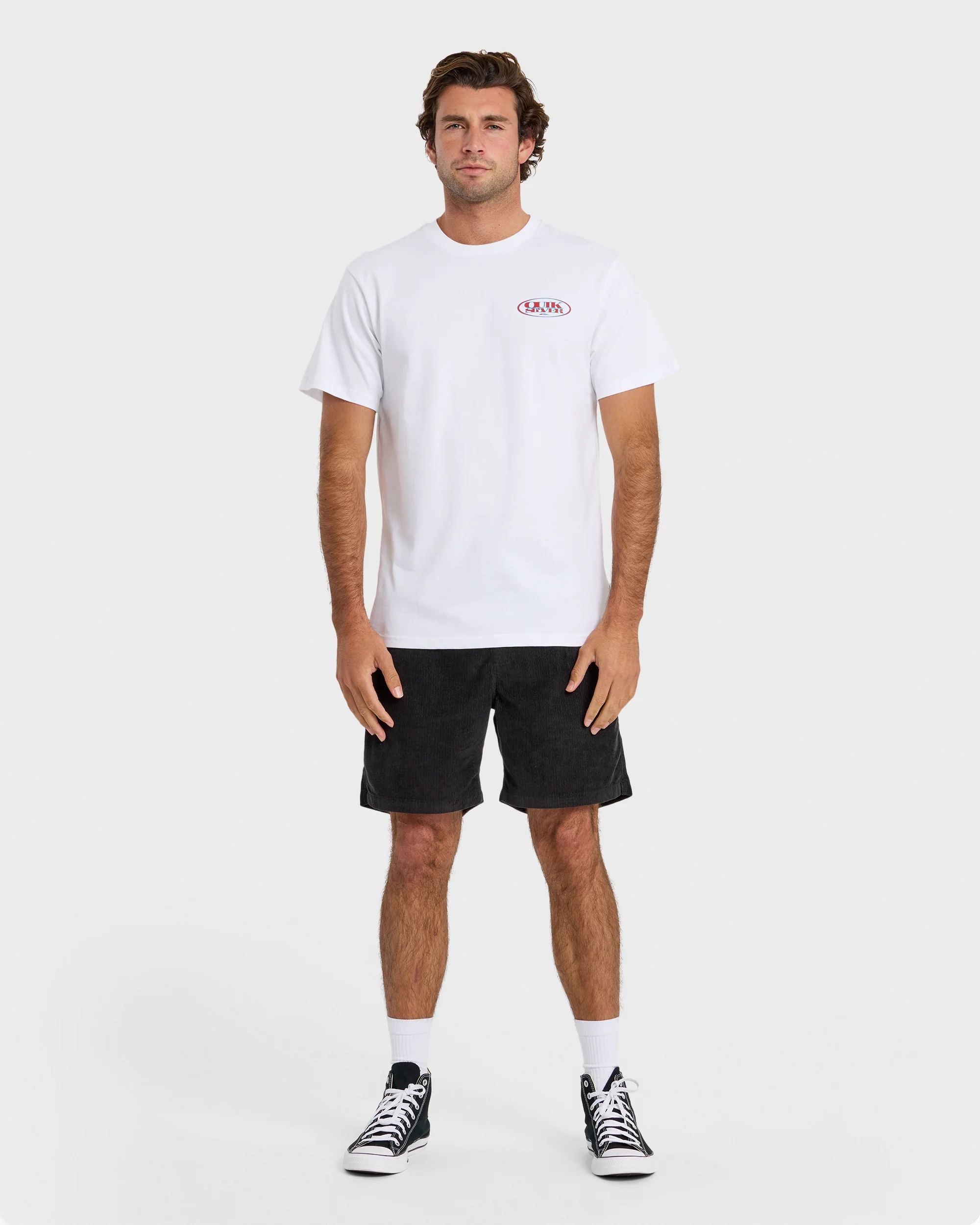 Blends Short Sleeve T-Shirt - White 4 Blends Short Sleeve T-Shirt - White