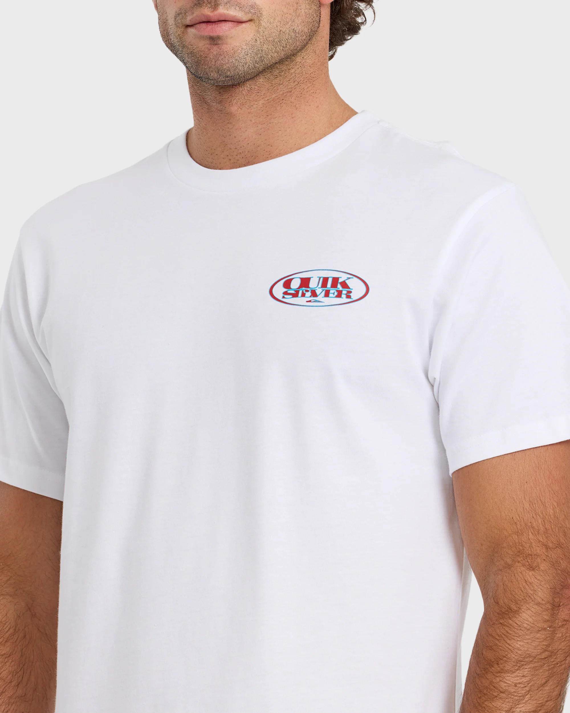Blends Short Sleeve T-Shirt - White 6 Blends Short Sleeve T-Shirt - White