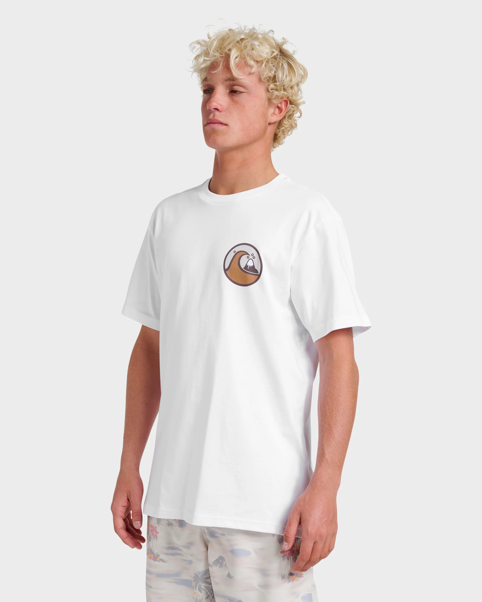 Jungle Wave Classic T-shirt - White 3 Jungle Wave Classic T-shirt - White