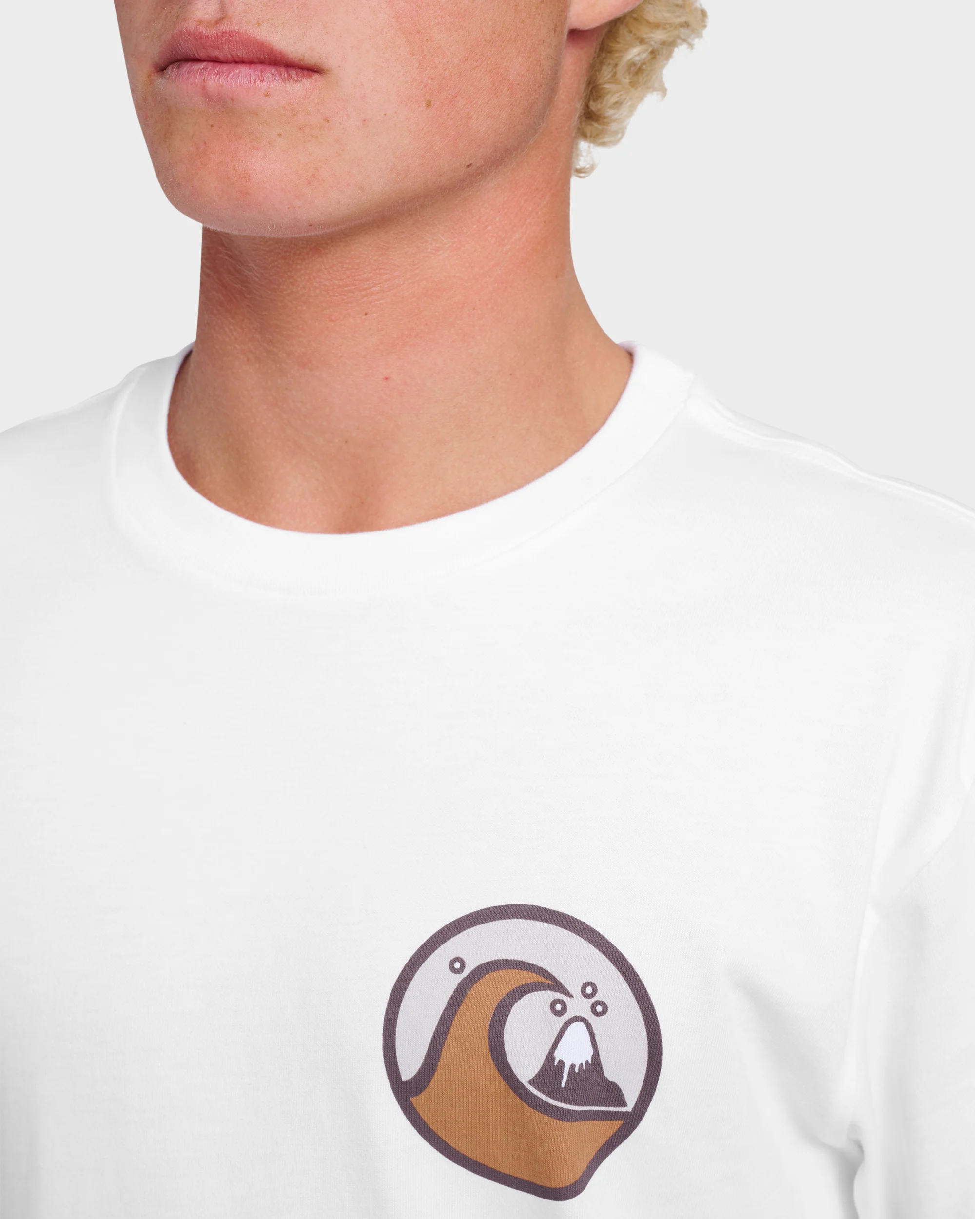 Jungle Wave Classic T-shirt - White 4 Jungle Wave Classic T-shirt - White