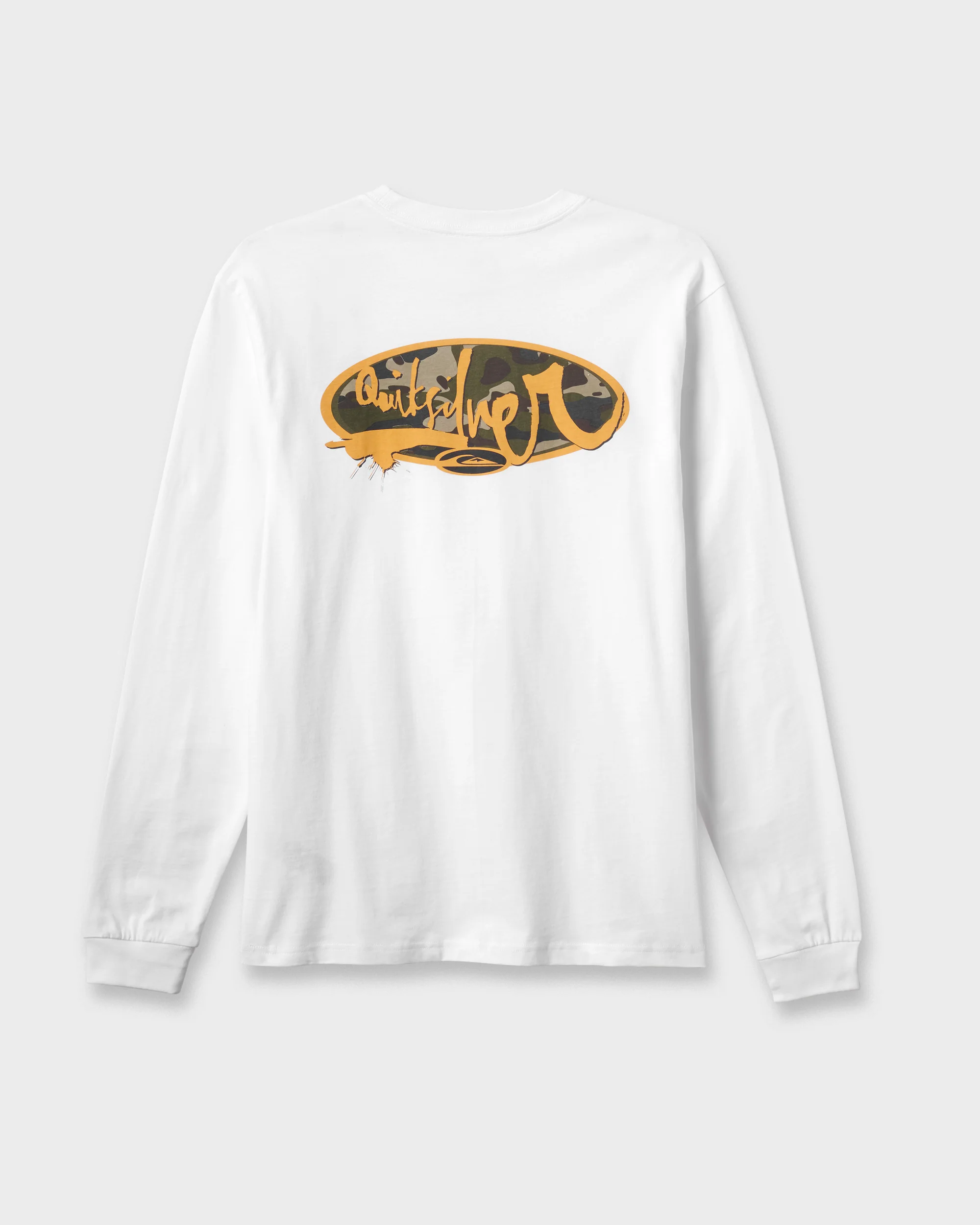 Impaired Camo Long Sleeve T-shirt - White 6 Impaired Camo Long Sleeve T-shirt - White