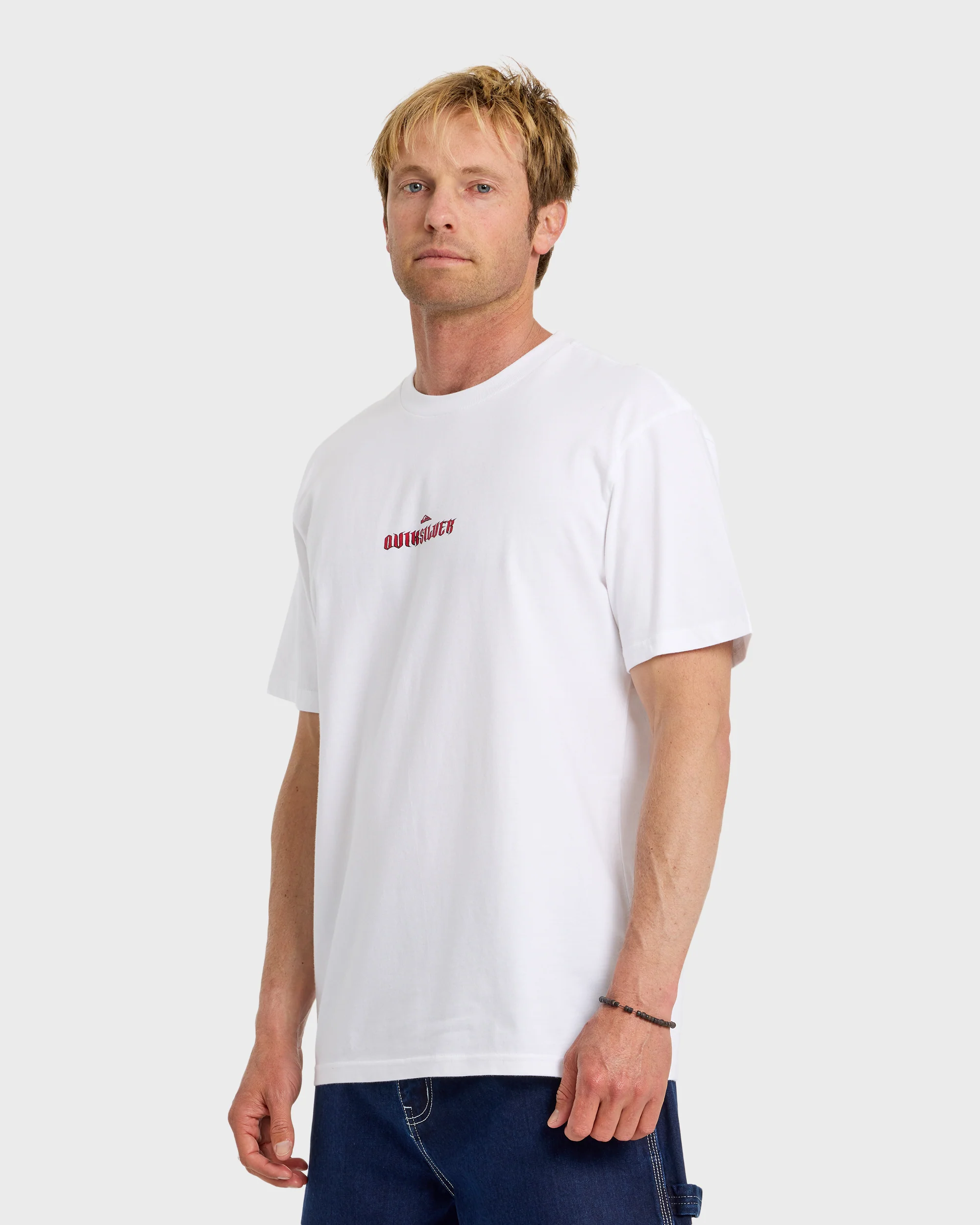 Dark Torch Pigment-Dyed Short Sleeve T-Shirt - White 4 Dark Torch Pigment-Dyed Short Sleeve T-Shirt - White