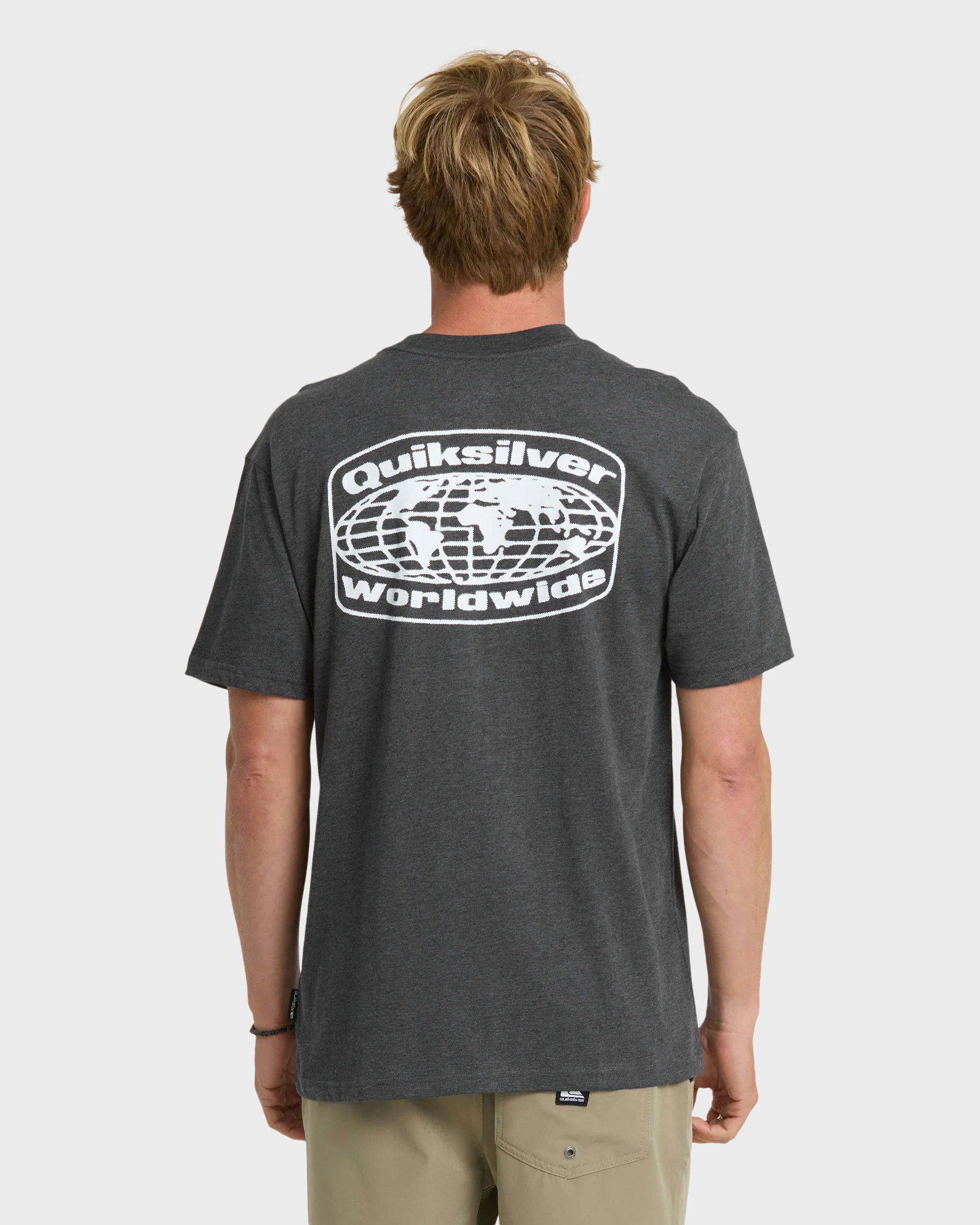 Global Local Classic T-shirt - Charcoal Heather 2 Global Local Classic T-shirt - Charcoal Heather