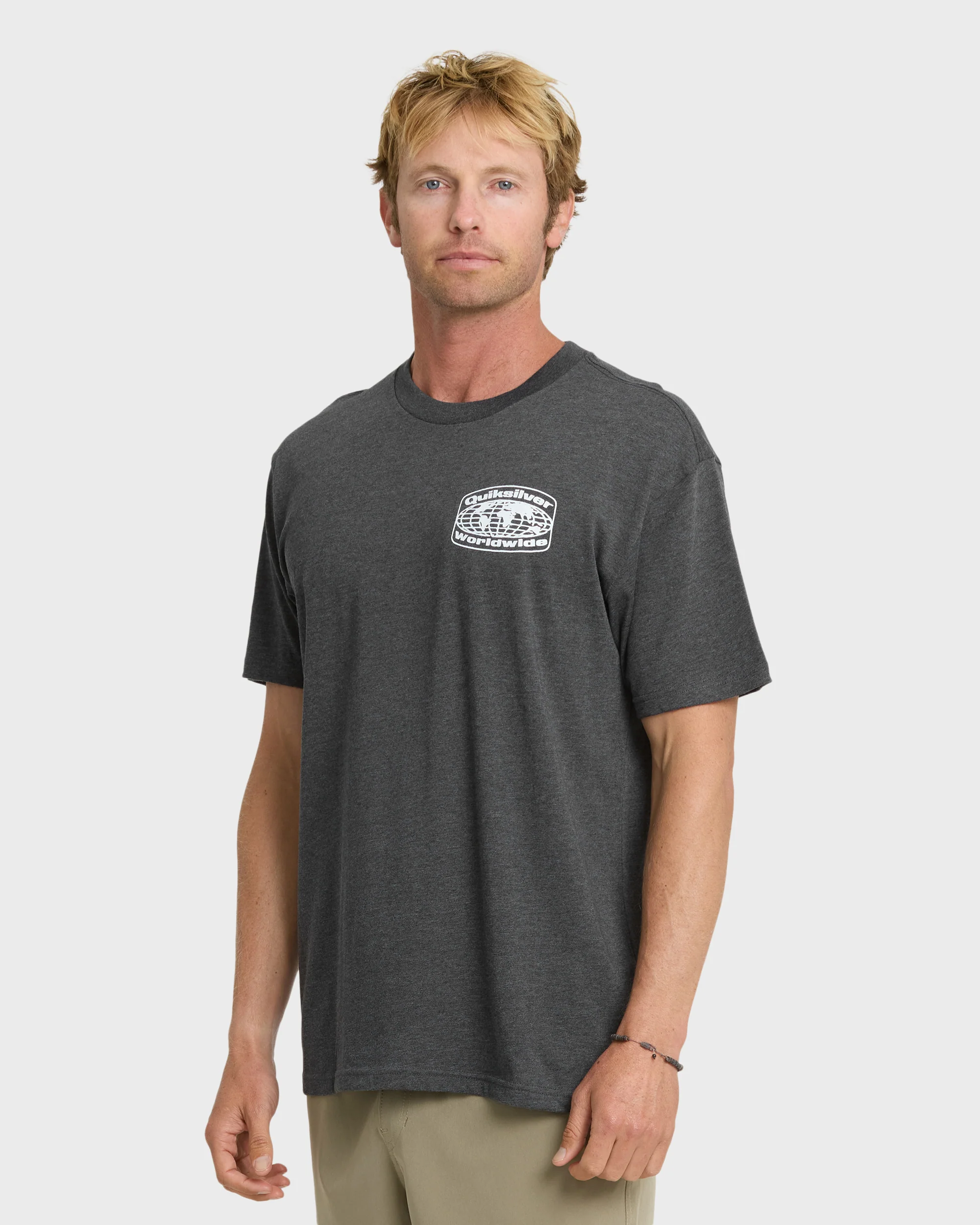 Global Local Classic T-shirt - Charcoal Heather 4 Global Local Classic T-shirt - Charcoal Heather