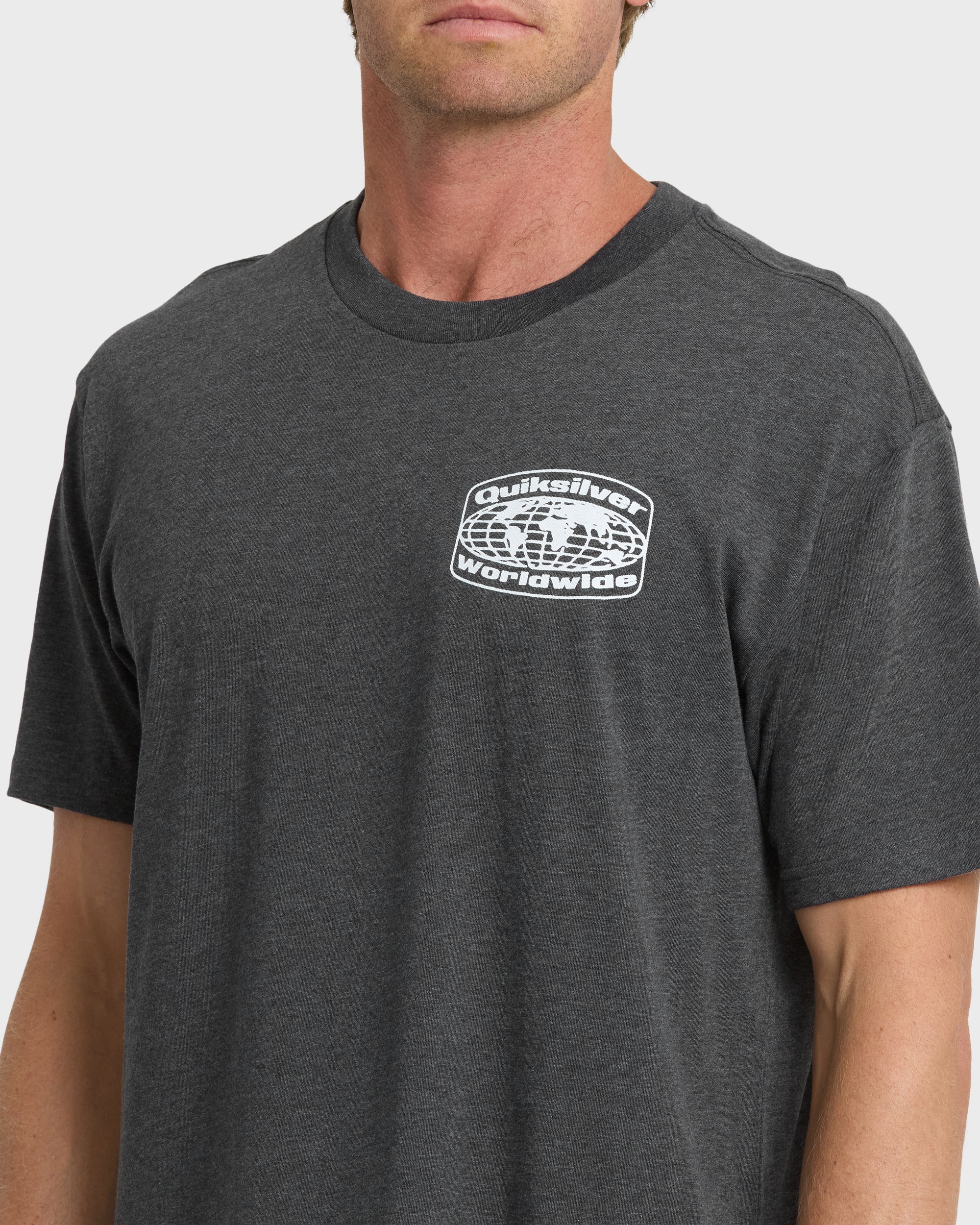 Global Local Classic T-shirt - Charcoal Heather 5 Global Local Classic T-shirt - Charcoal Heather