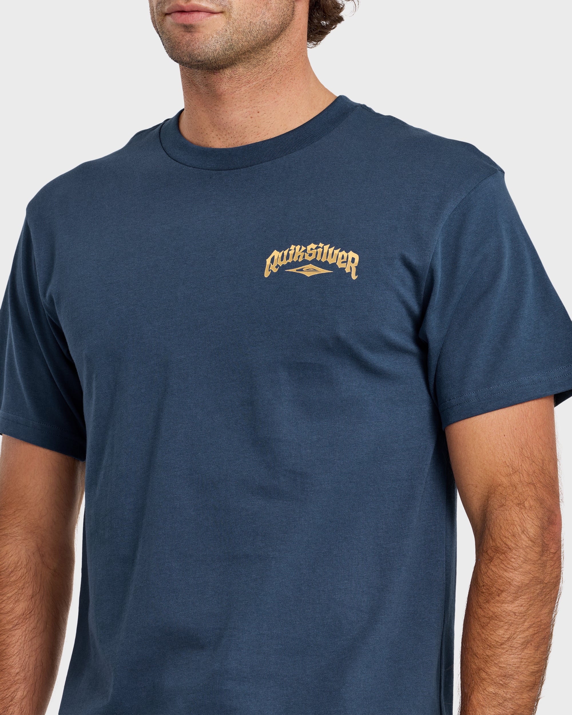 Diamond Arch Classic Short Sleeve T-Shirt - Dark Denim 5 Diamond Arch Classic Short Sleeve T-Shirt - Dark Denim