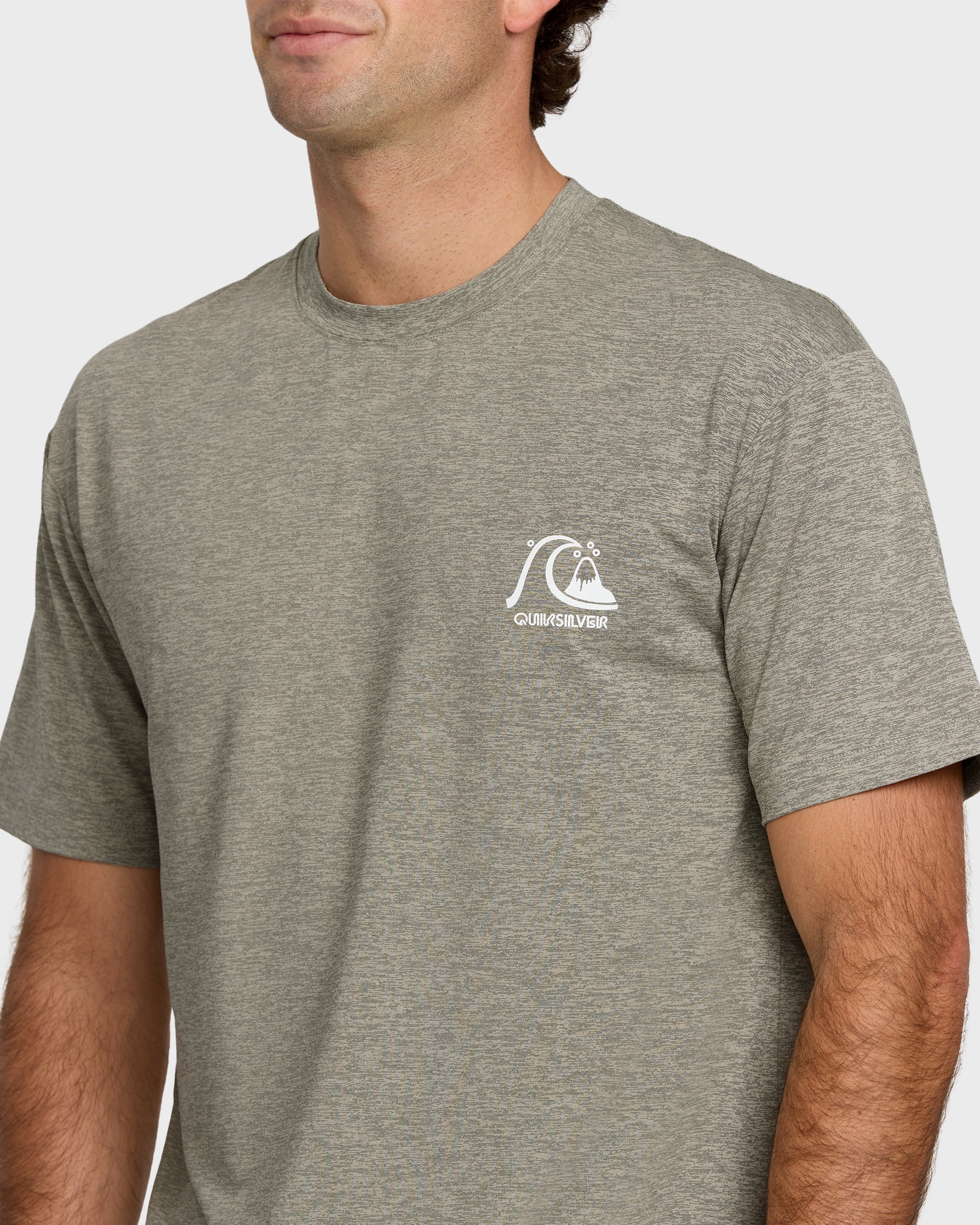 DNA Logo Surf Short Sleeve Surf Tee - Smoked Gray Heather 5 DNA Logo Surf Short Sleeve Surf Tee - Smoked Gray Heather