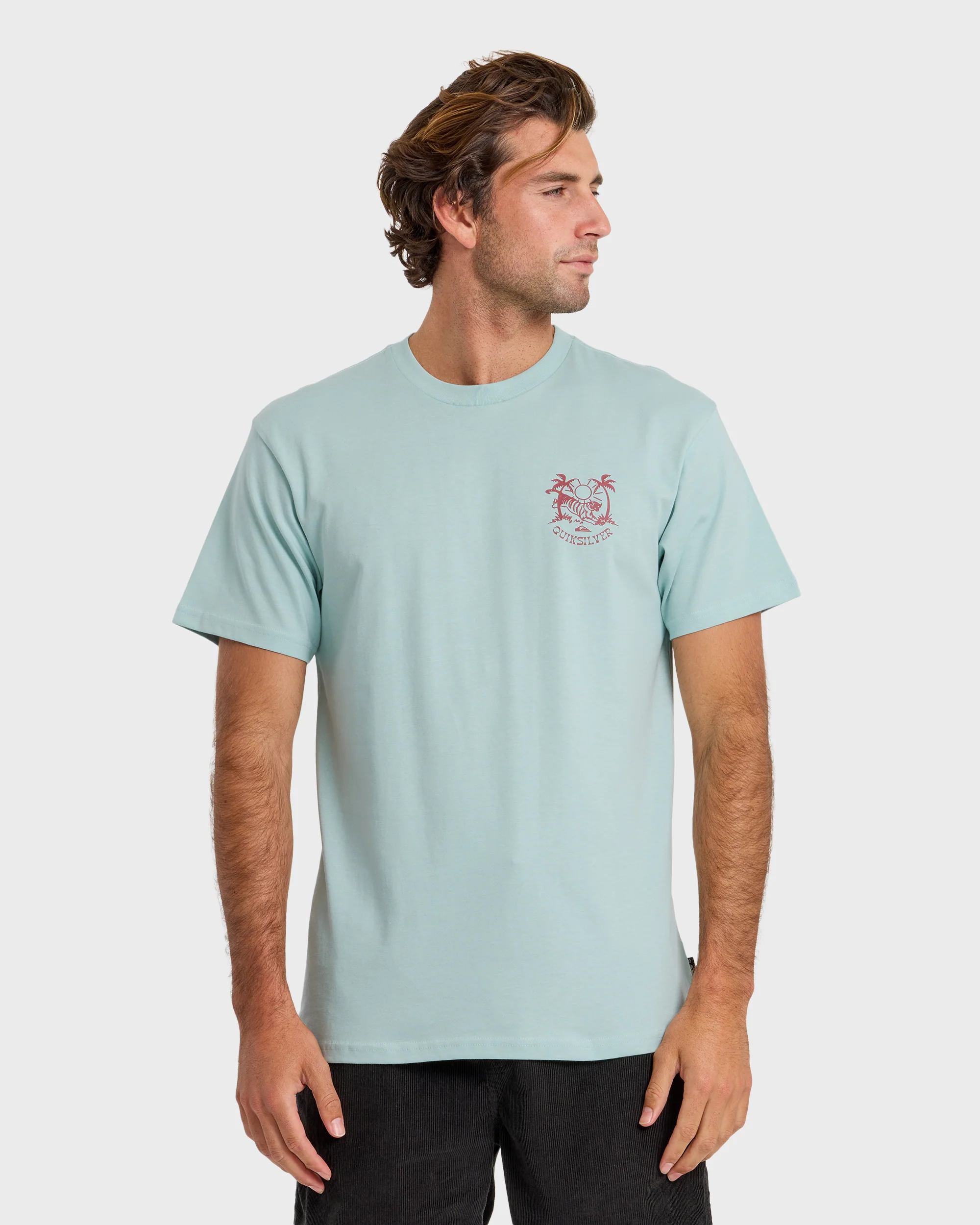 In The Wild Classic Short Sleeve T-Shirt - Blue Haze 1 In The Wild Classic Short Sleeve T-Shirt - Blue Haze