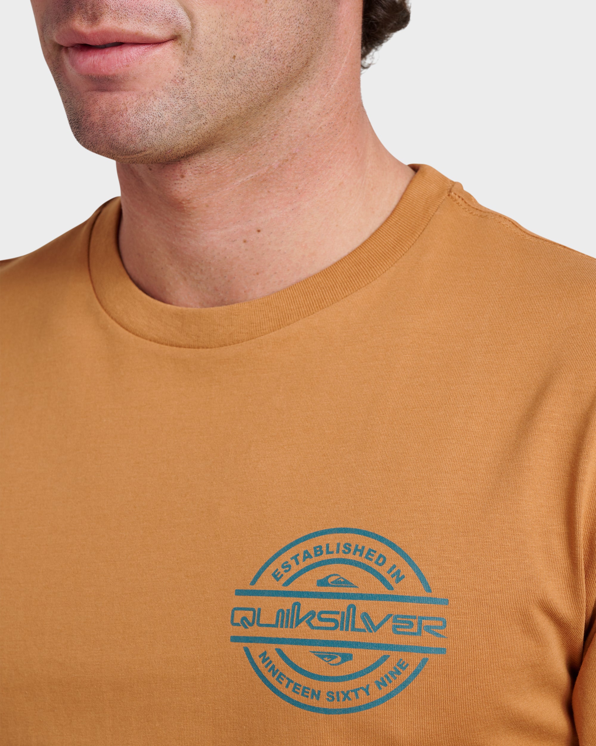 Mirrored Classic T-shirt - Almond 4 Mirrored Classic T-shirt - Almond