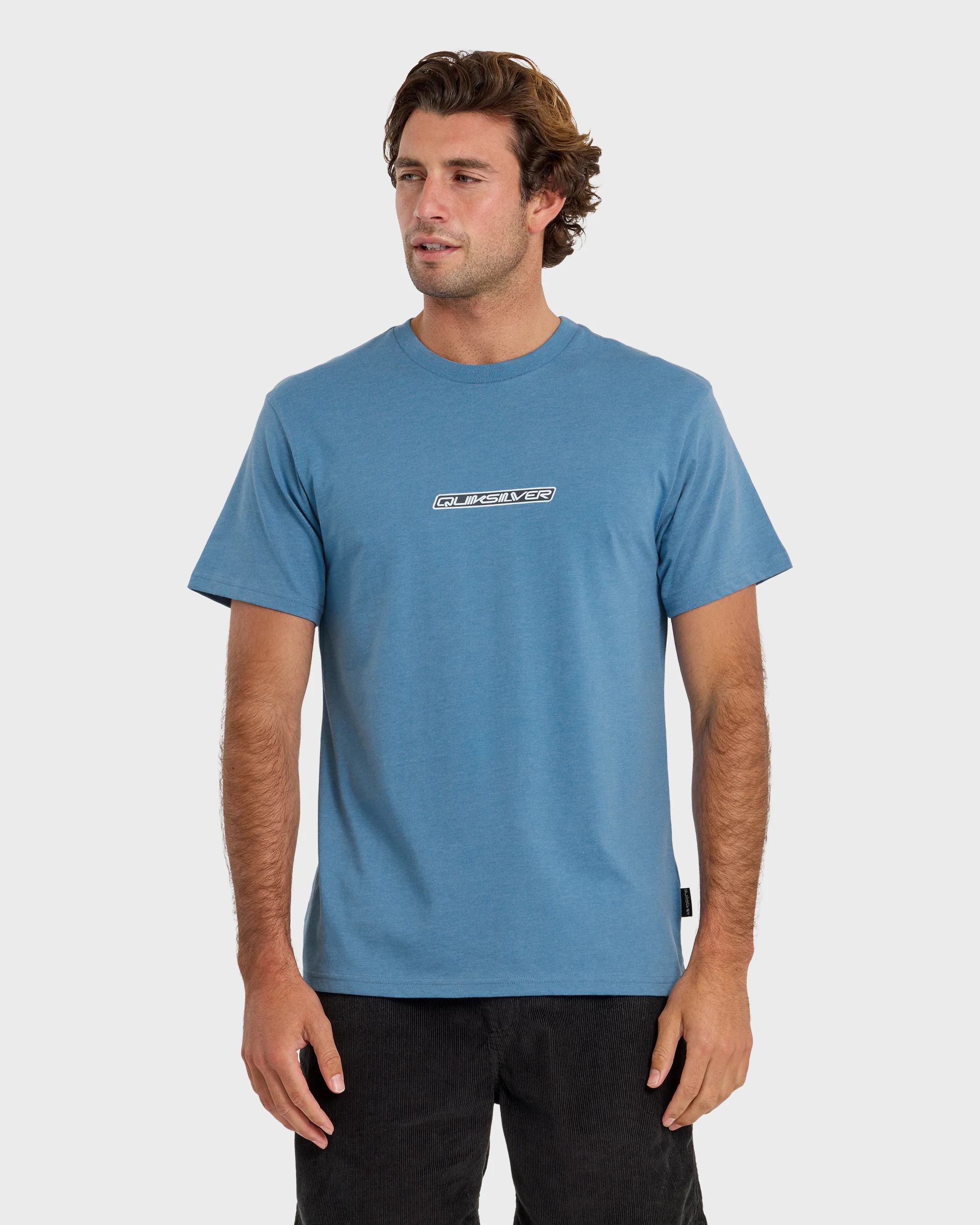 Omni Yin Short Sleeve T-Shirt - Riviera Heather 1 Omni Yin Short Sleeve T-Shirt - Riviera Heather