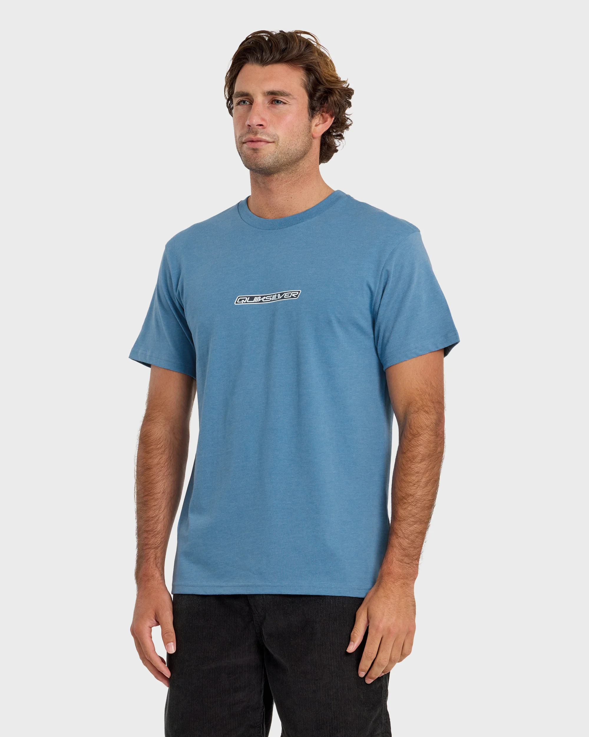 Omni Yin Short Sleeve T-Shirt - Riviera Heather 4 Omni Yin Short Sleeve T-Shirt - Riviera Heather
