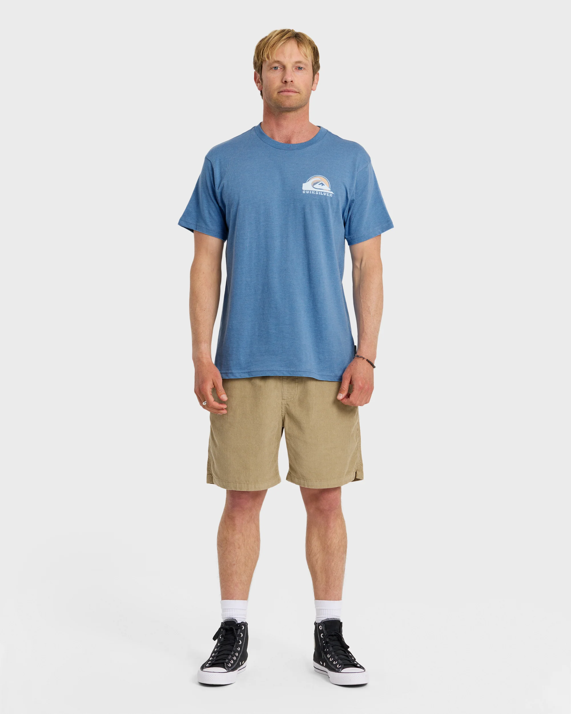 Wave Primitive Classic Short Sleeve T-Shirt - Riviera Heather 3 Wave Primitive Classic Short Sleeve T-Shirt - Riviera Heather