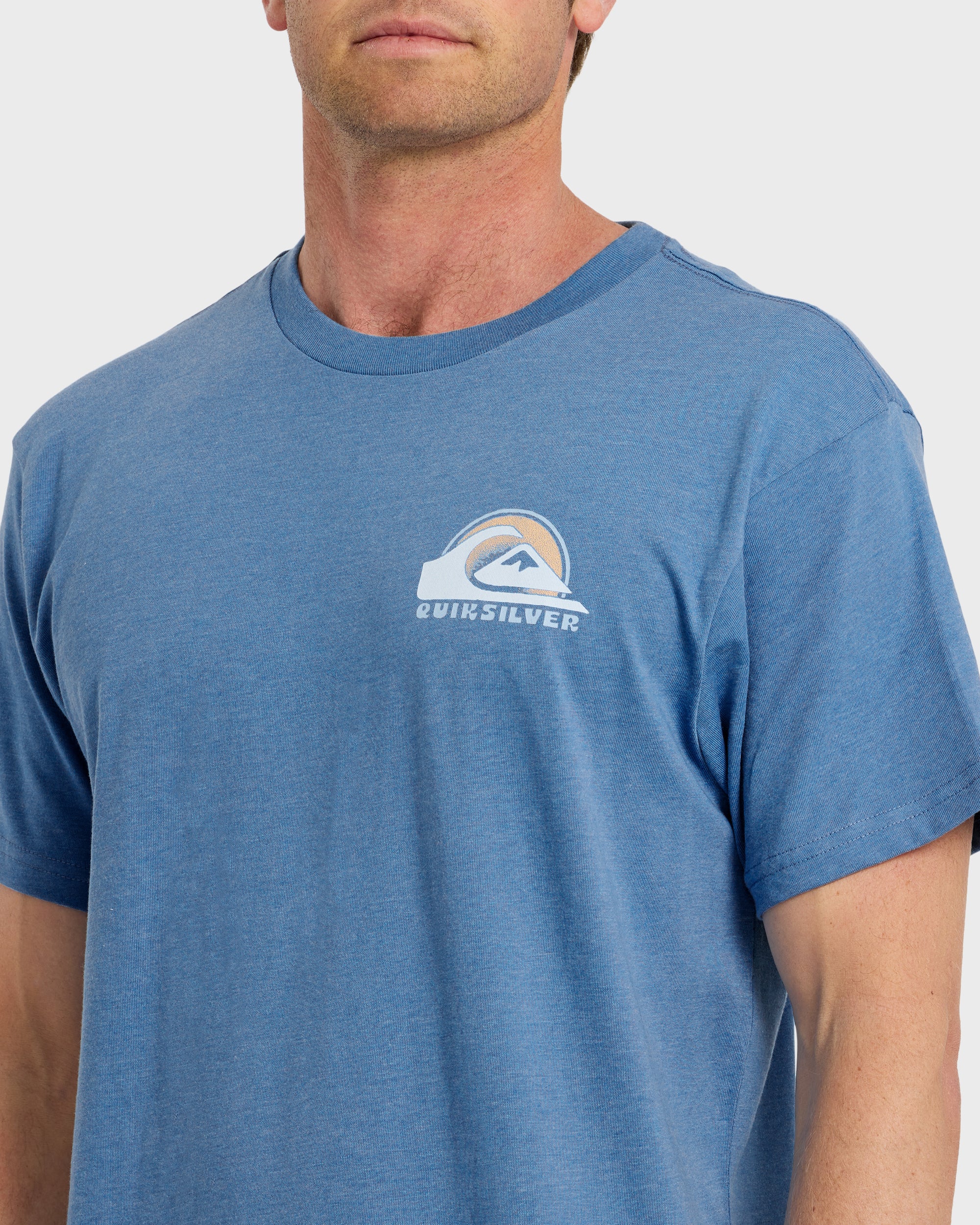 Wave Primitive Classic Short Sleeve T-Shirt - Riviera Heather 5 Wave Primitive Classic Short Sleeve T-Shirt - Riviera Heather