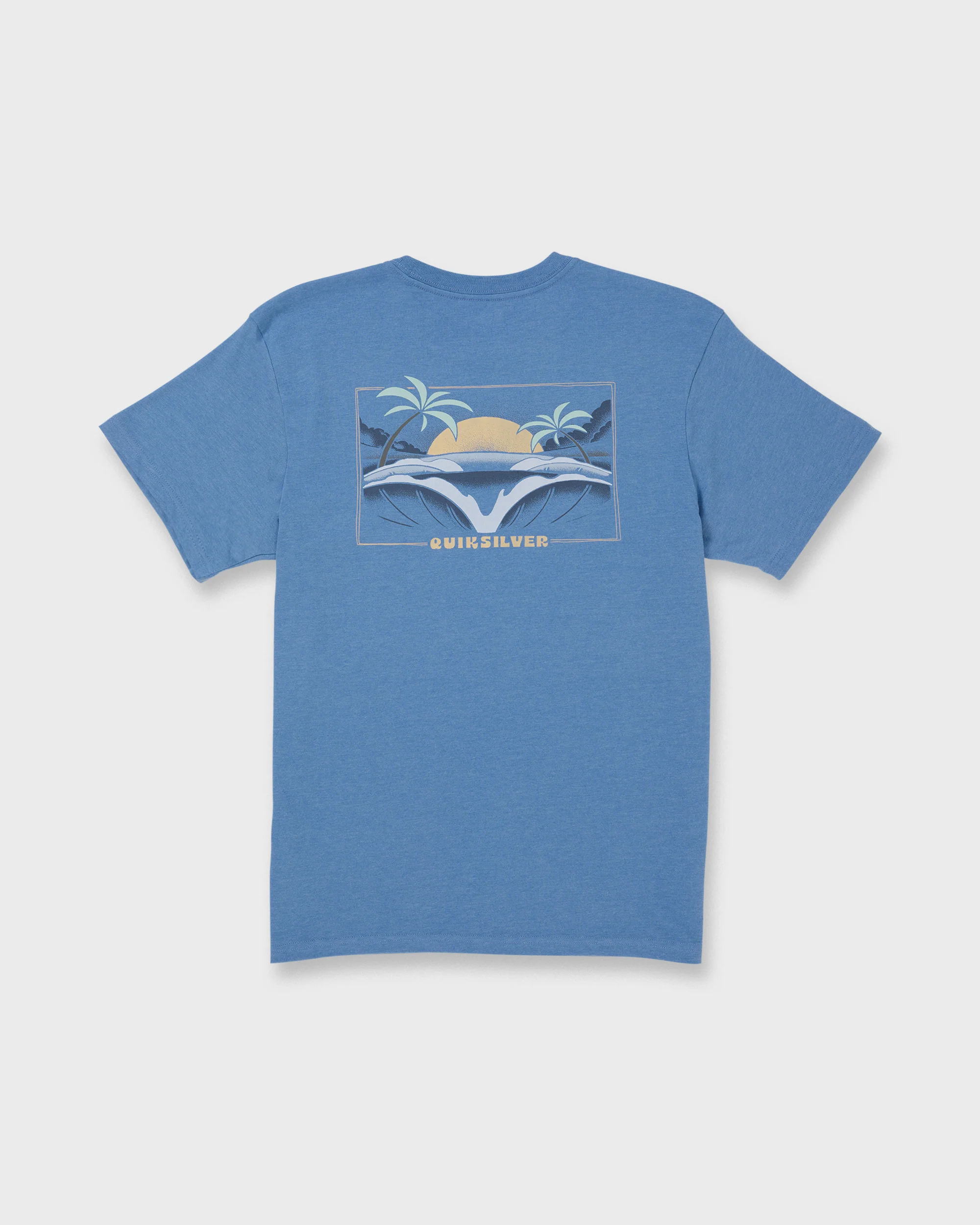 Wave Primitive Classic Short Sleeve T-Shirt - Riviera Heather 7 Wave Primitive Classic Short Sleeve T-Shirt - Riviera Heather
