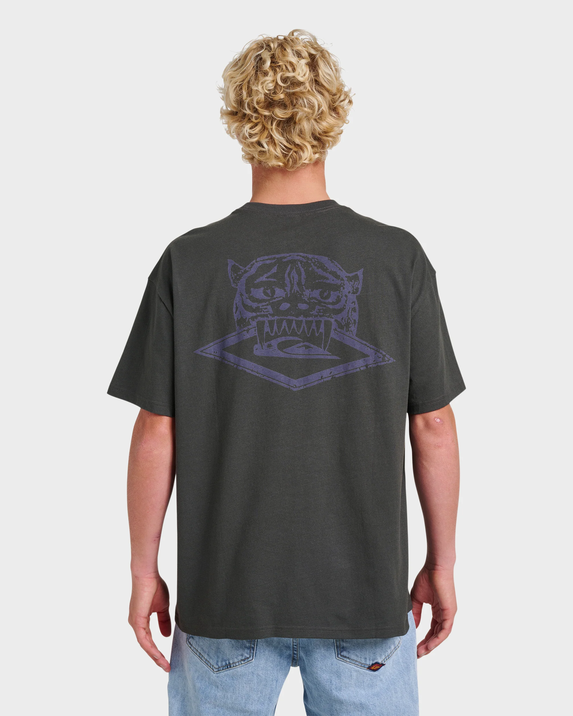 Jungle Cat Heavy Weight T-shirt - Phantom 2 Jungle Cat Heavy Weight T-shirt - Phantom
