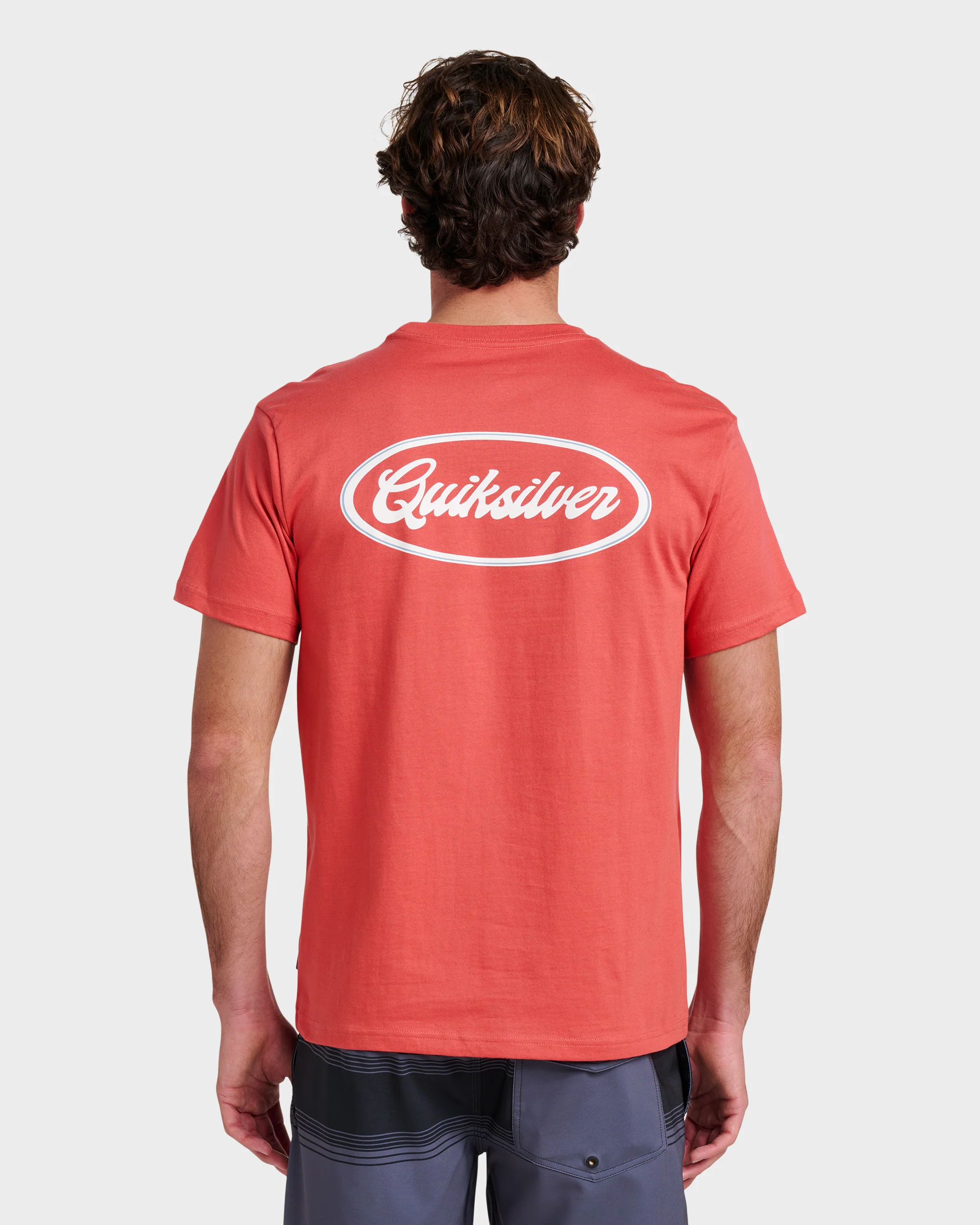 Mechanics Script Classic T-shirt - Mineral Red 2 Mechanics Script Classic T-shirt - Mineral Red
