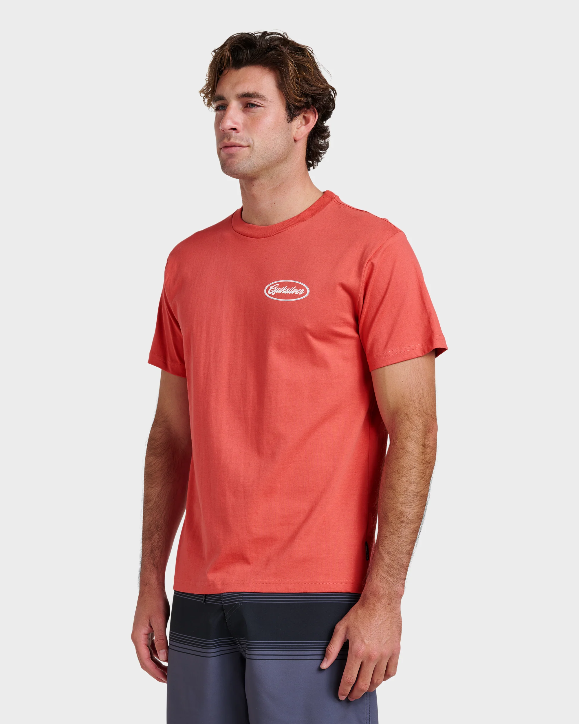 Mechanics Script Classic T-shirt - Mineral Red 3 Mechanics Script Classic T-shirt - Mineral Red