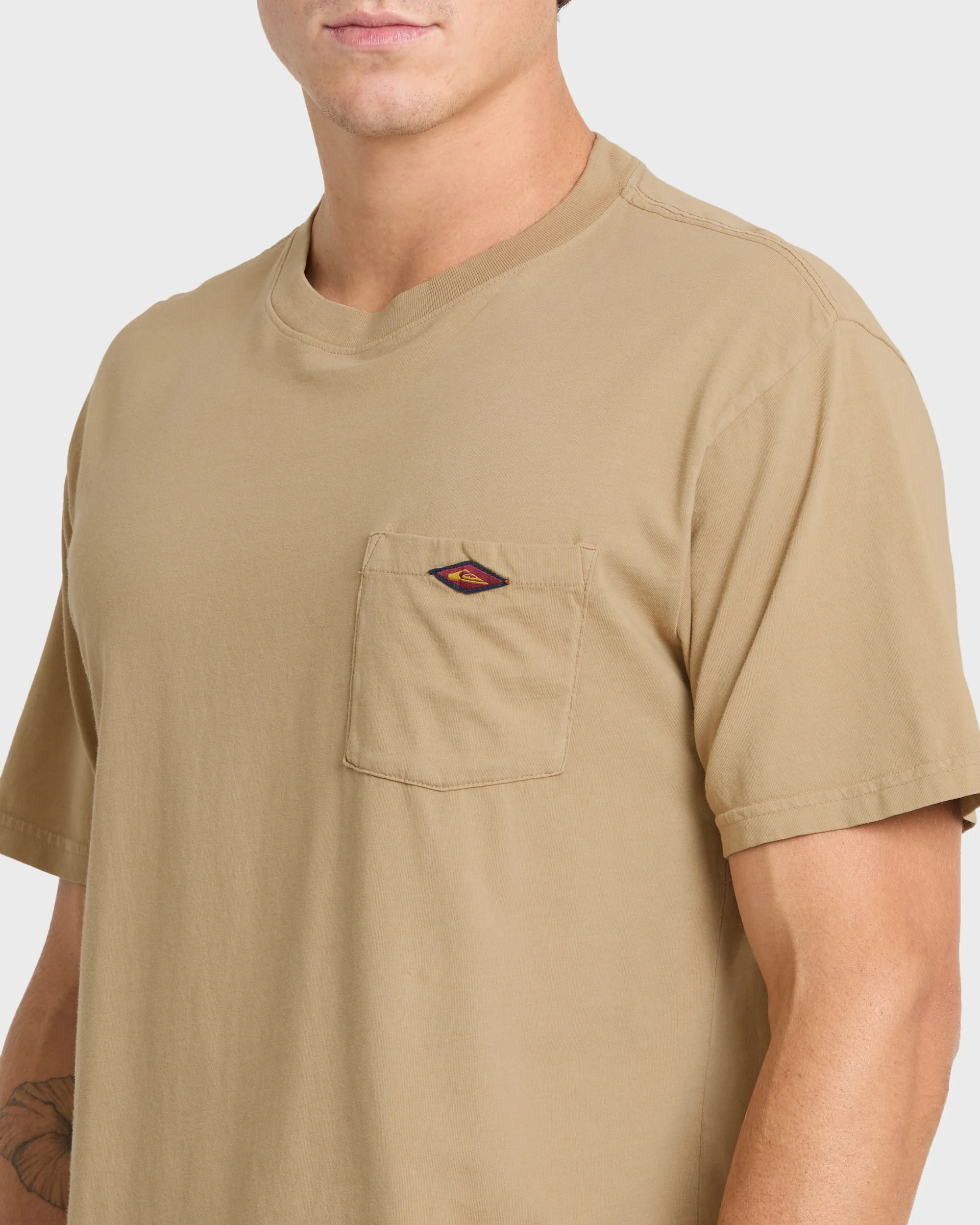 Saltwater Pocket Tee - Elmwood 5 Saltwater Pocket Tee - Elmwood