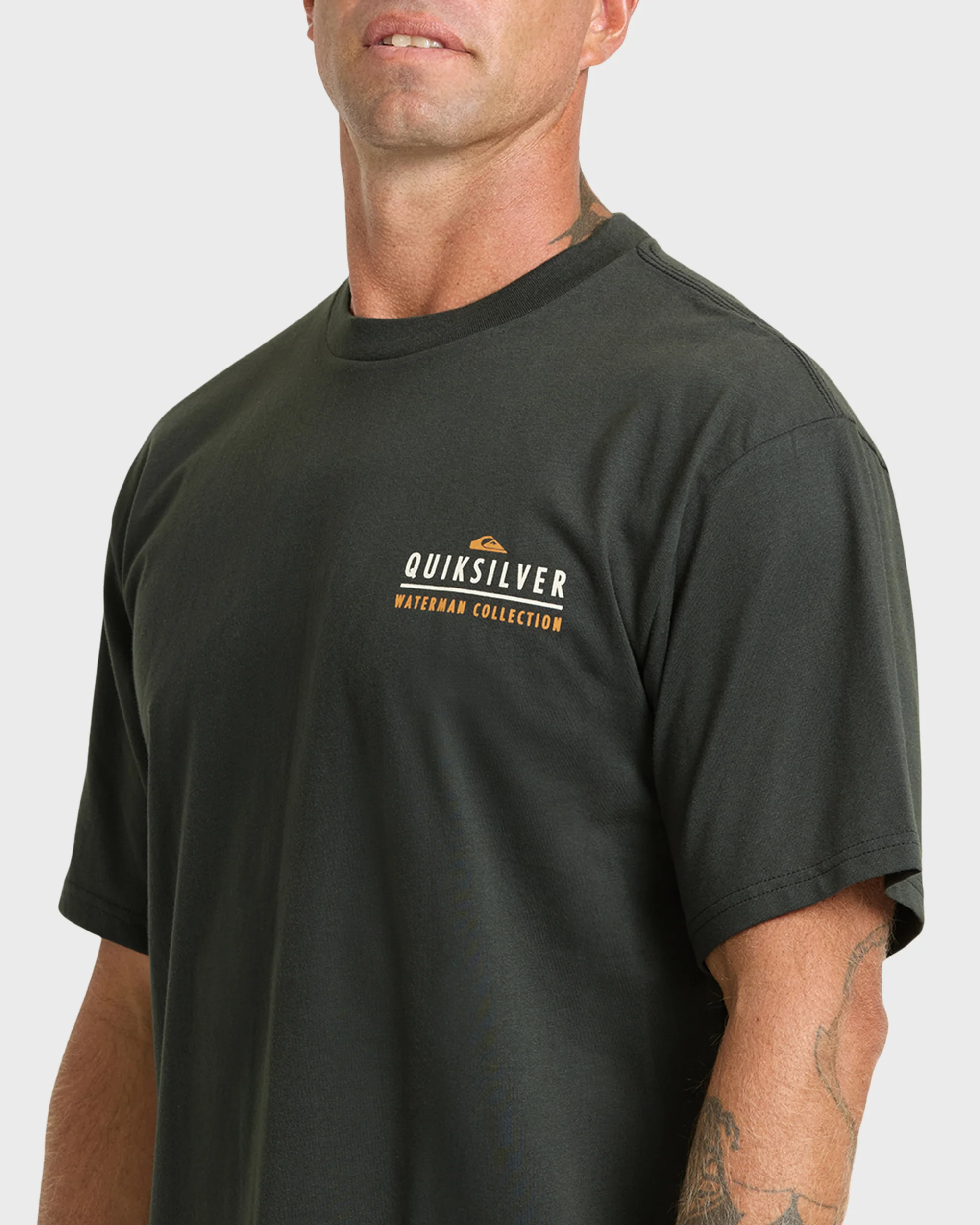 Waterman Off The Grid Sueded Short Sleeve T-Shirt - Phantom 5 Waterman Off The Grid Sueded Short Sleeve T-Shirt - Phantom