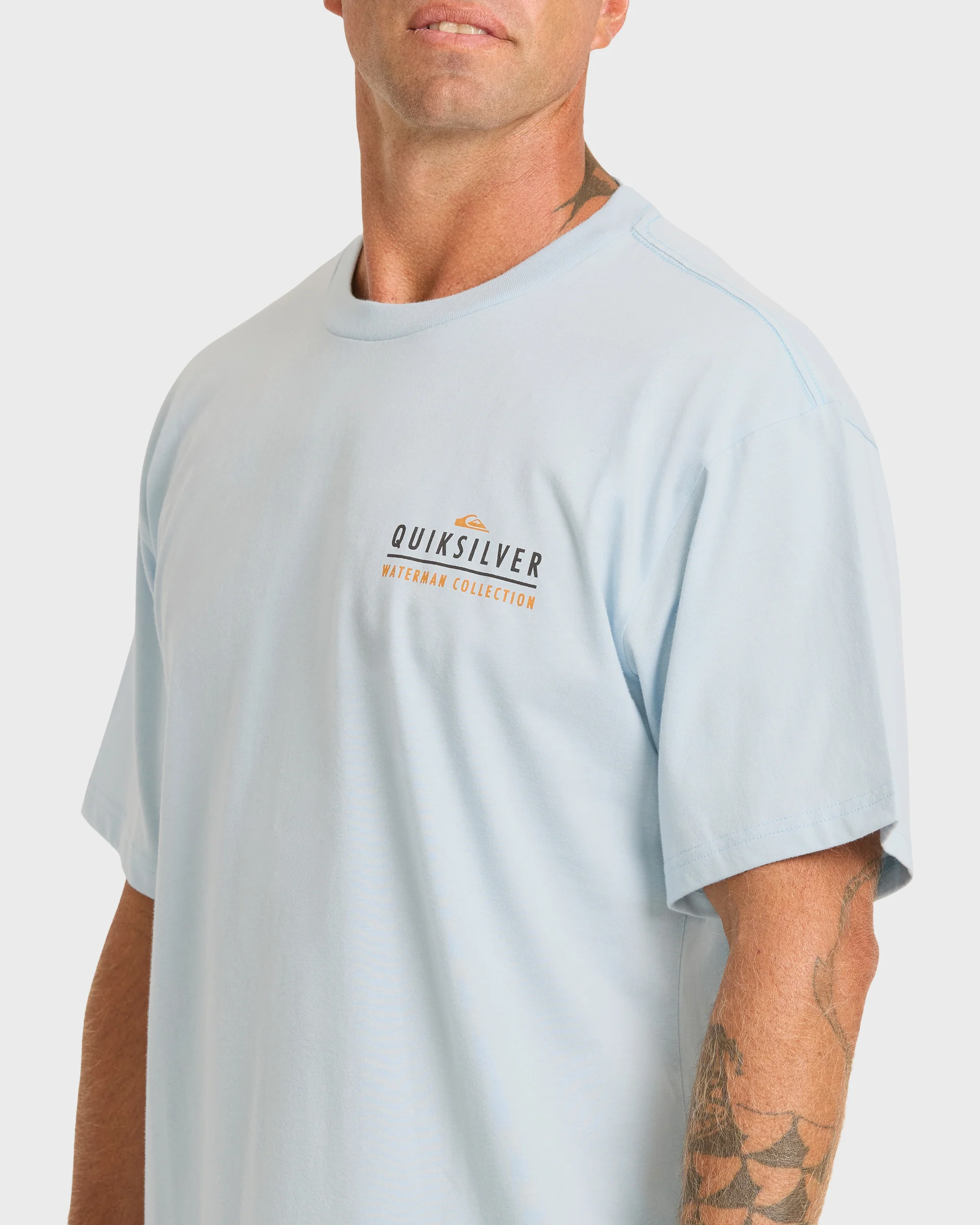 Waterman Off The Grid Sueded Short Sleeve T-Shirt - Skyway 5 Waterman Off The Grid Sueded Short Sleeve T-Shirt - Skyway