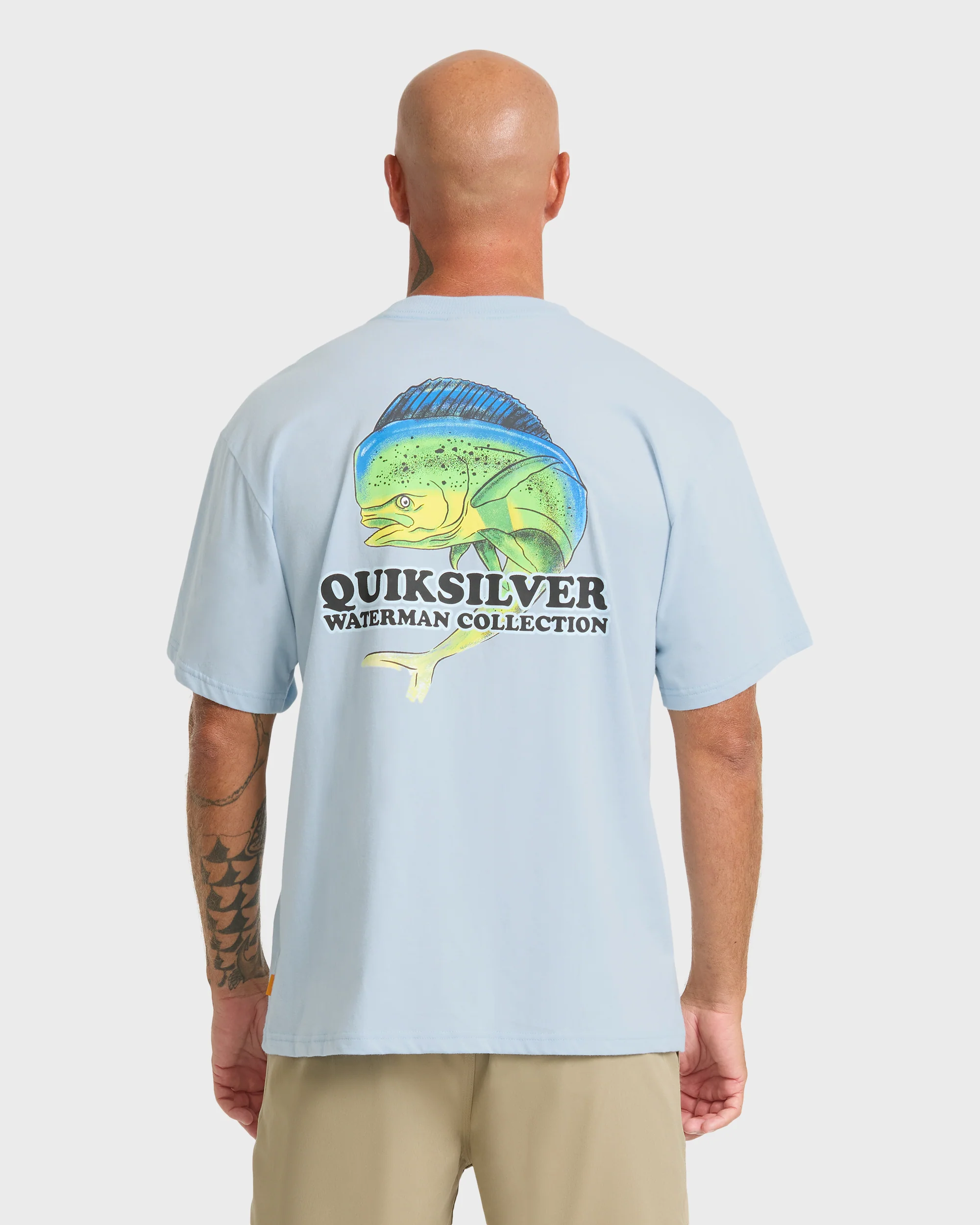 Waterman Big Bull Sueded Short Sleeve T-Shirt - Skyway 2 Waterman Big Bull Sueded Short Sleeve T-Shirt - Skyway