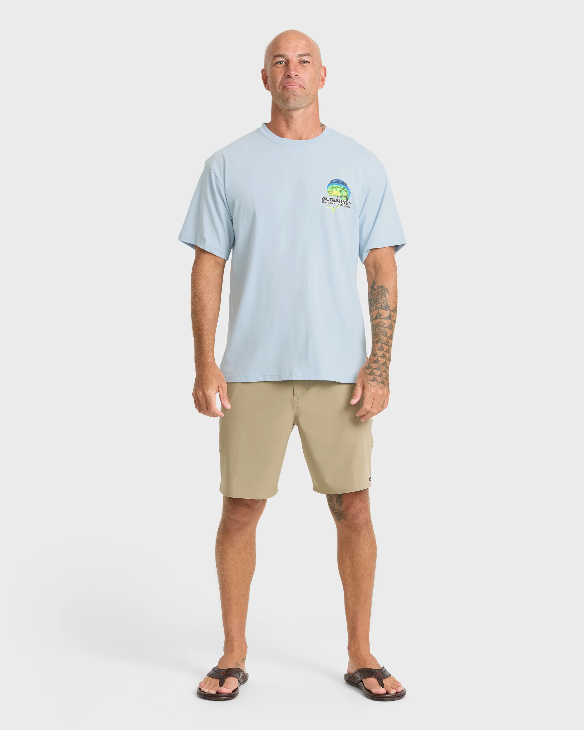 Waterman Big Bull Sueded Short Sleeve T-Shirt - Skyway 3 Waterman Big Bull Sueded Short Sleeve T-Shirt - Skyway