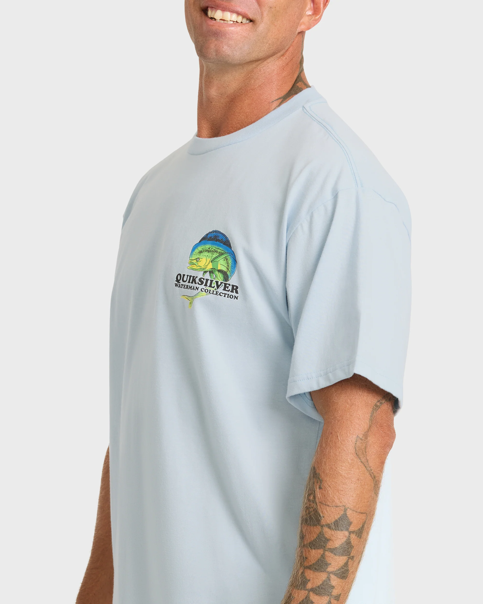 Waterman Big Bull Sueded Short Sleeve T-Shirt - Skyway 5 Waterman Big Bull Sueded Short Sleeve T-Shirt - Skyway