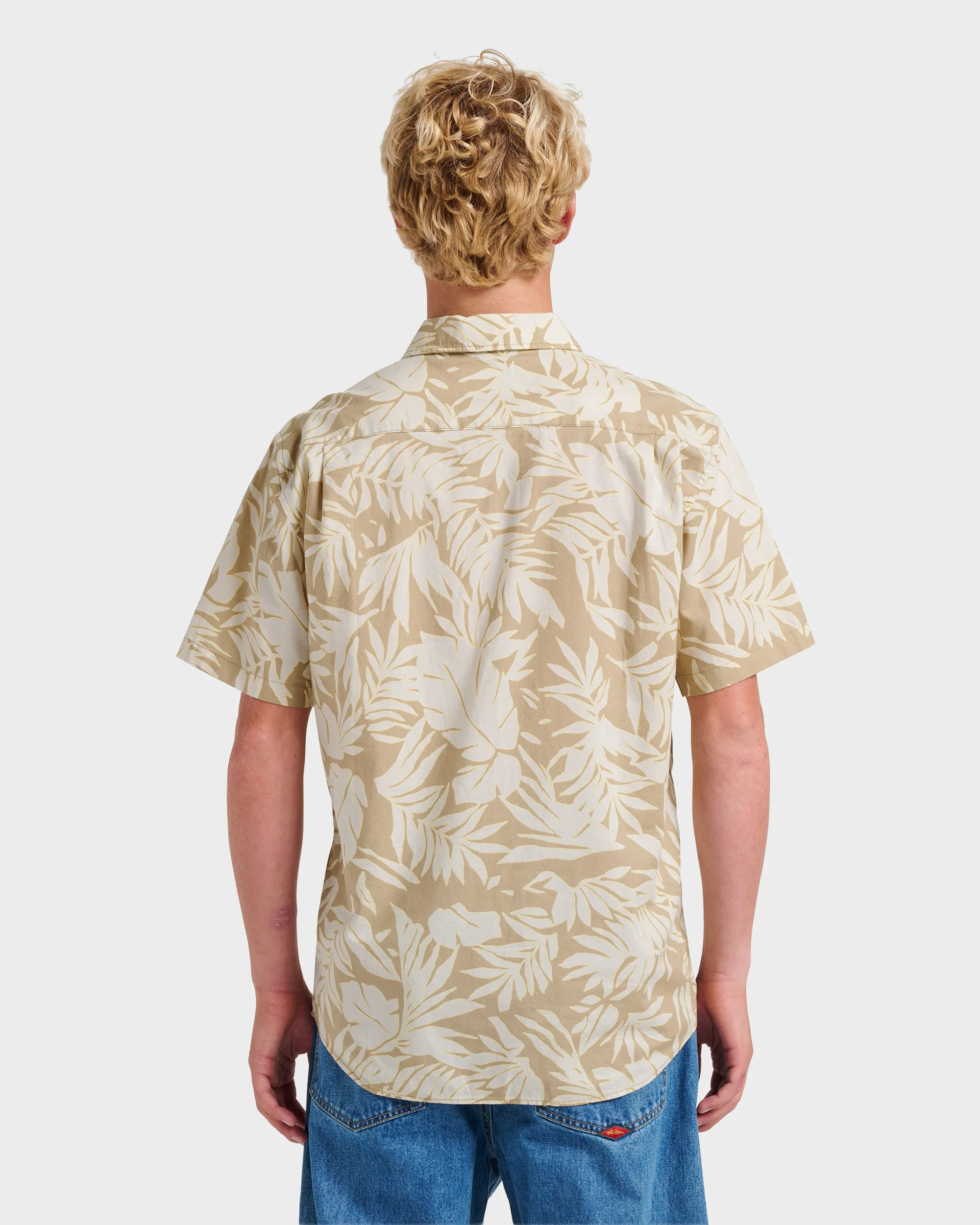 Palm Trip Classic Short Sleeve Shirt - Twill 2 Palm Trip Classic Short Sleeve Shirt - Twill