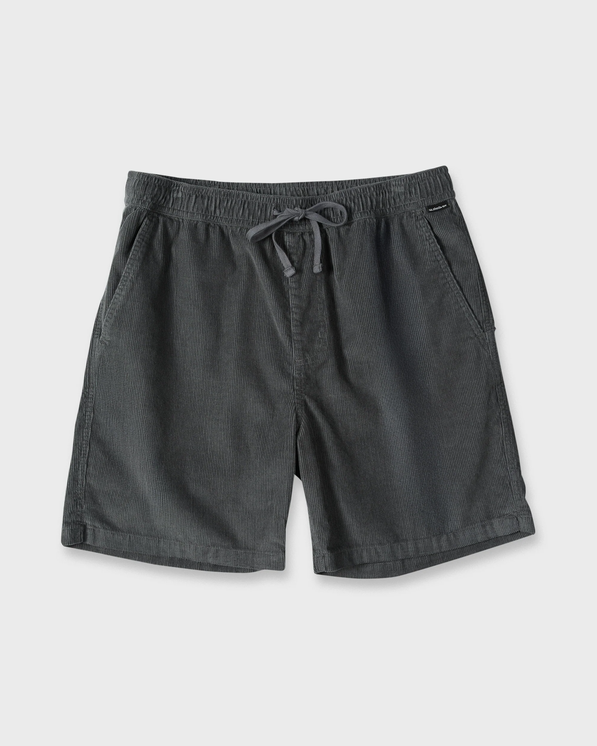 Taxer Cord 18" Elastic Waist Shorts - Iron Gate