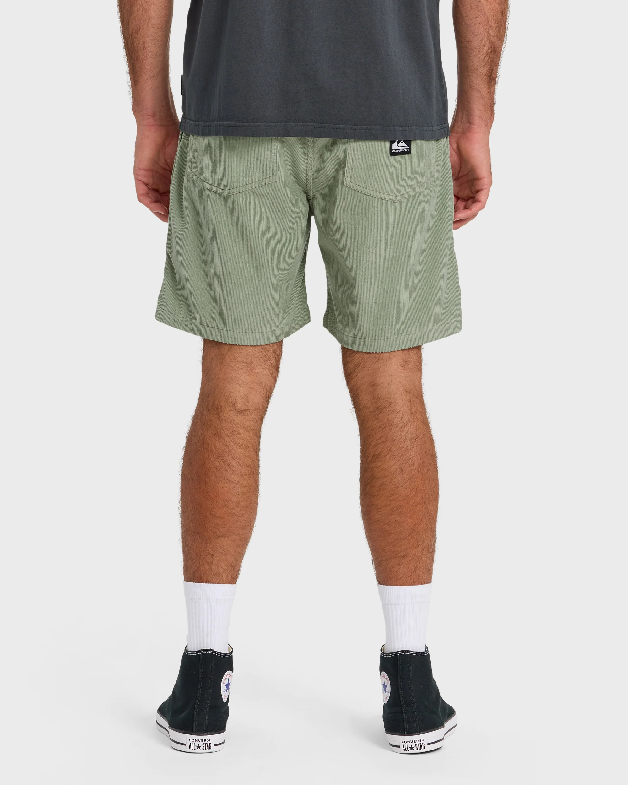 Taxer Cord 18" Elastic Waist Shorts - Lily Pad 2 Taxer Cord 18" Elastic Waist Shorts - Lily Pad
