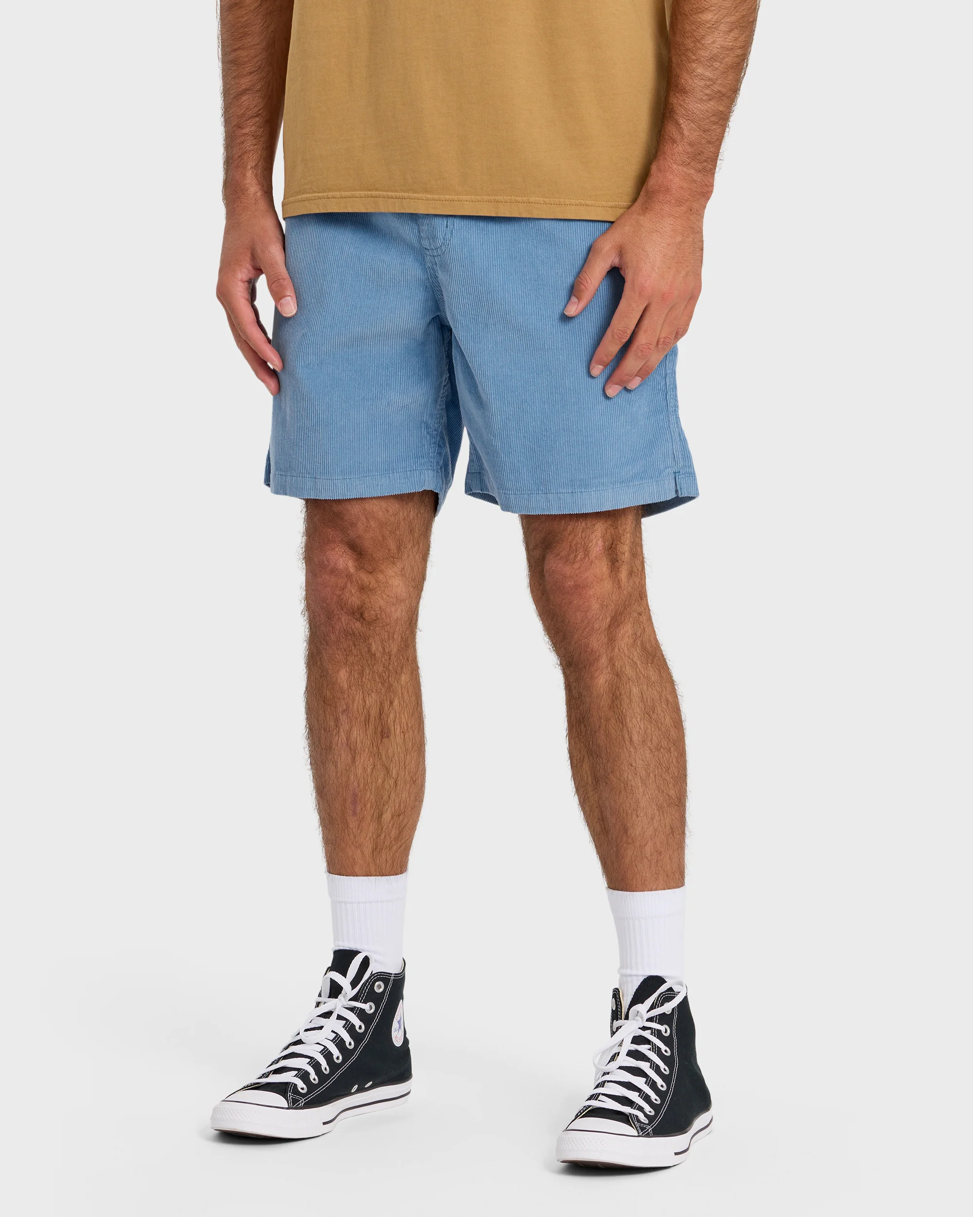 Taxer Cord 18" Elastic Waist Shorts - Riviera 4 Taxer Cord 18" Elastic Waist Shorts - Riviera
