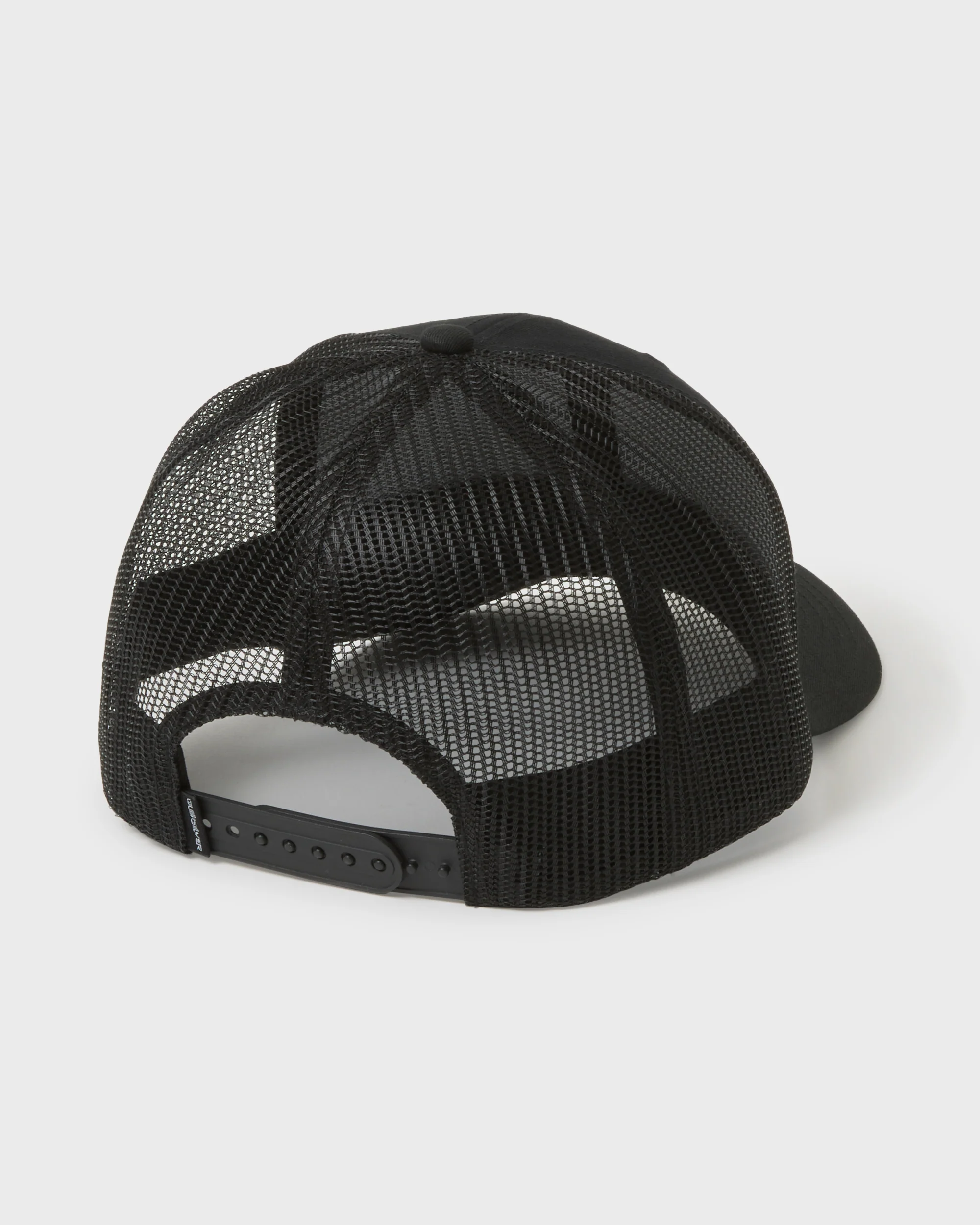 Suns Out Cotton Chino Twill Trucker Hat - Black 2 Suns Out Cotton Chino Twill Trucker Hat - Black