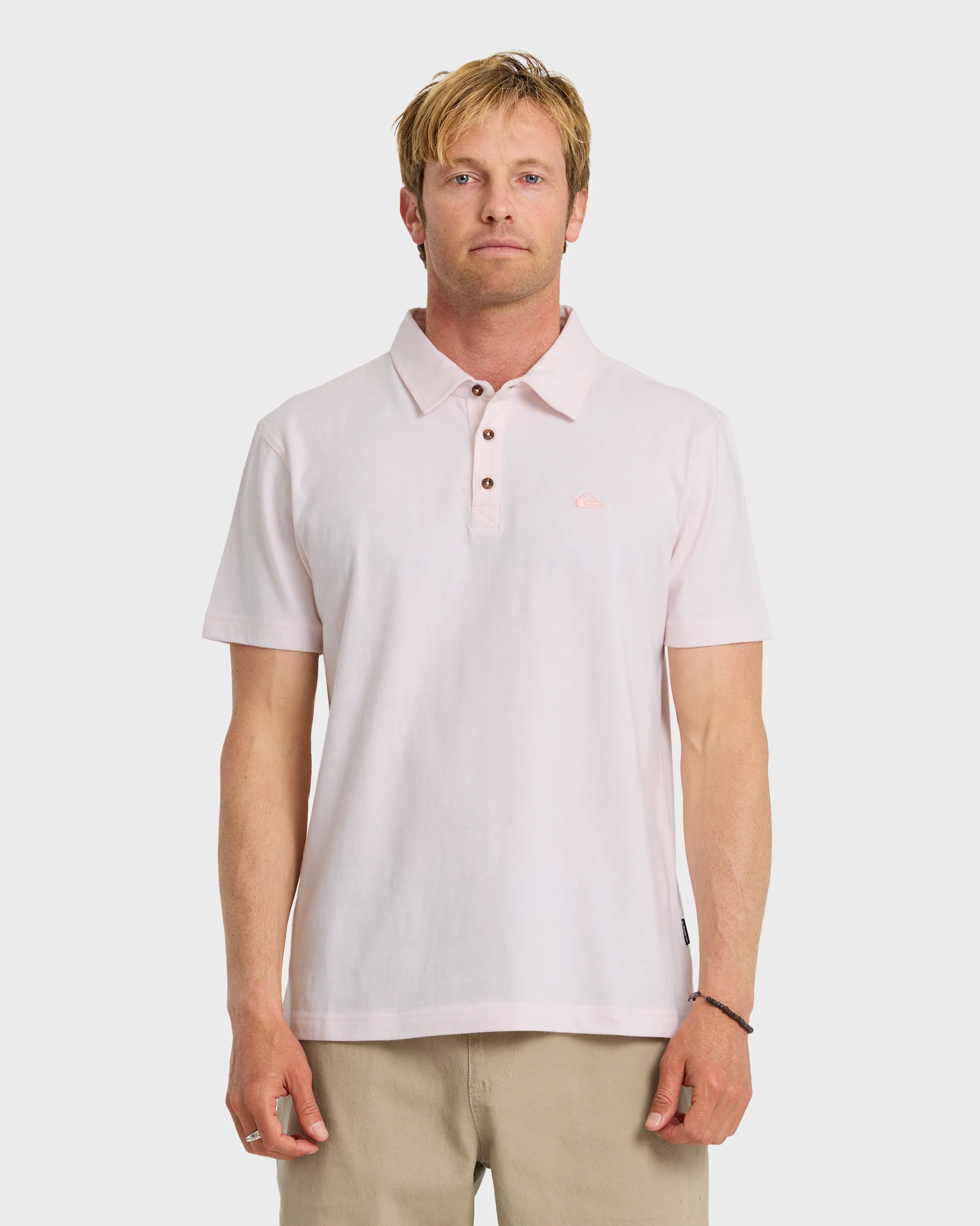 Sunset Cruise Polo Shirt - Rosewater