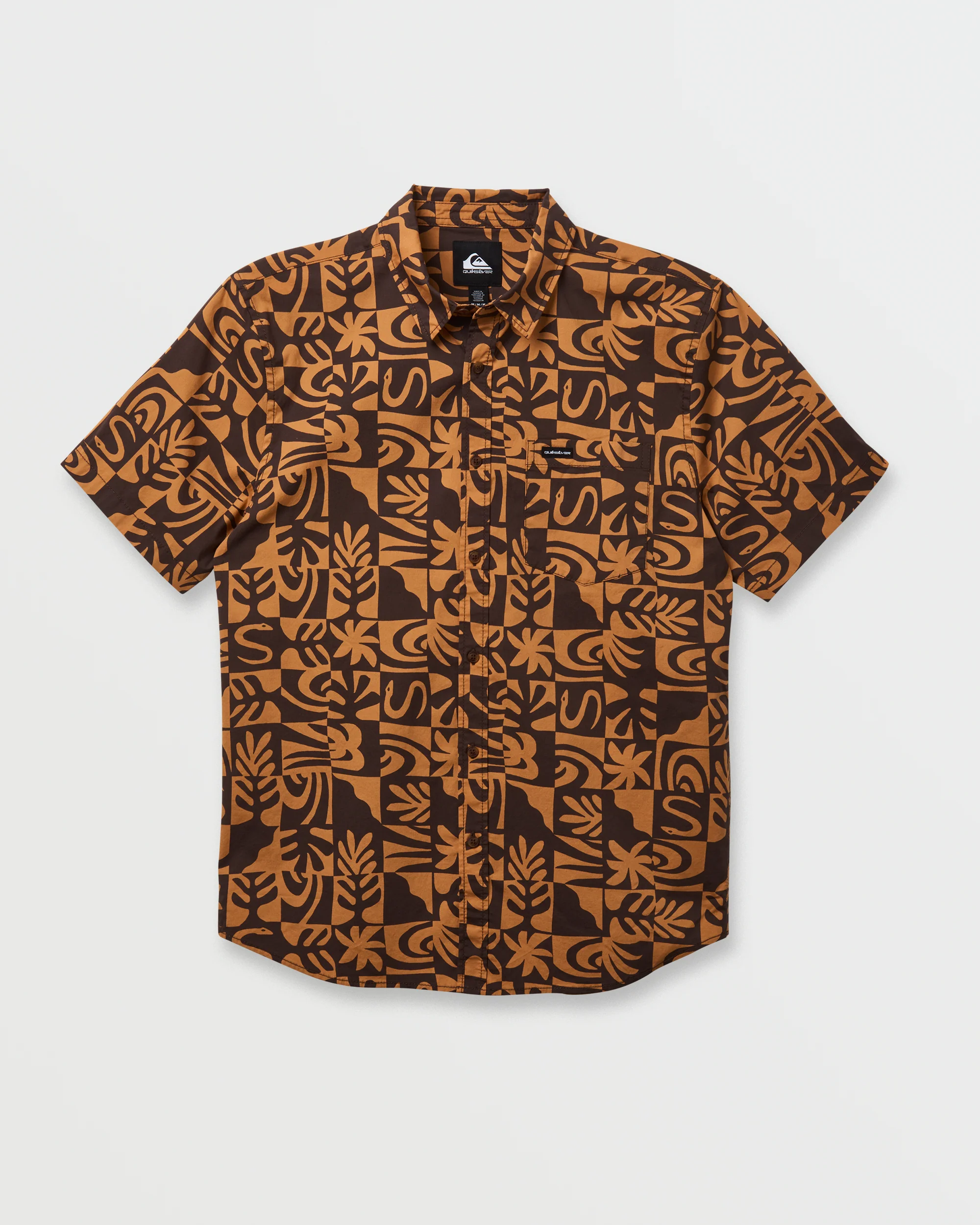 Terra Classic Stretch Short Sleeve Shirt - Chocolate 5 Terra Classic Stretch Short Sleeve Shirt - Chocolate
