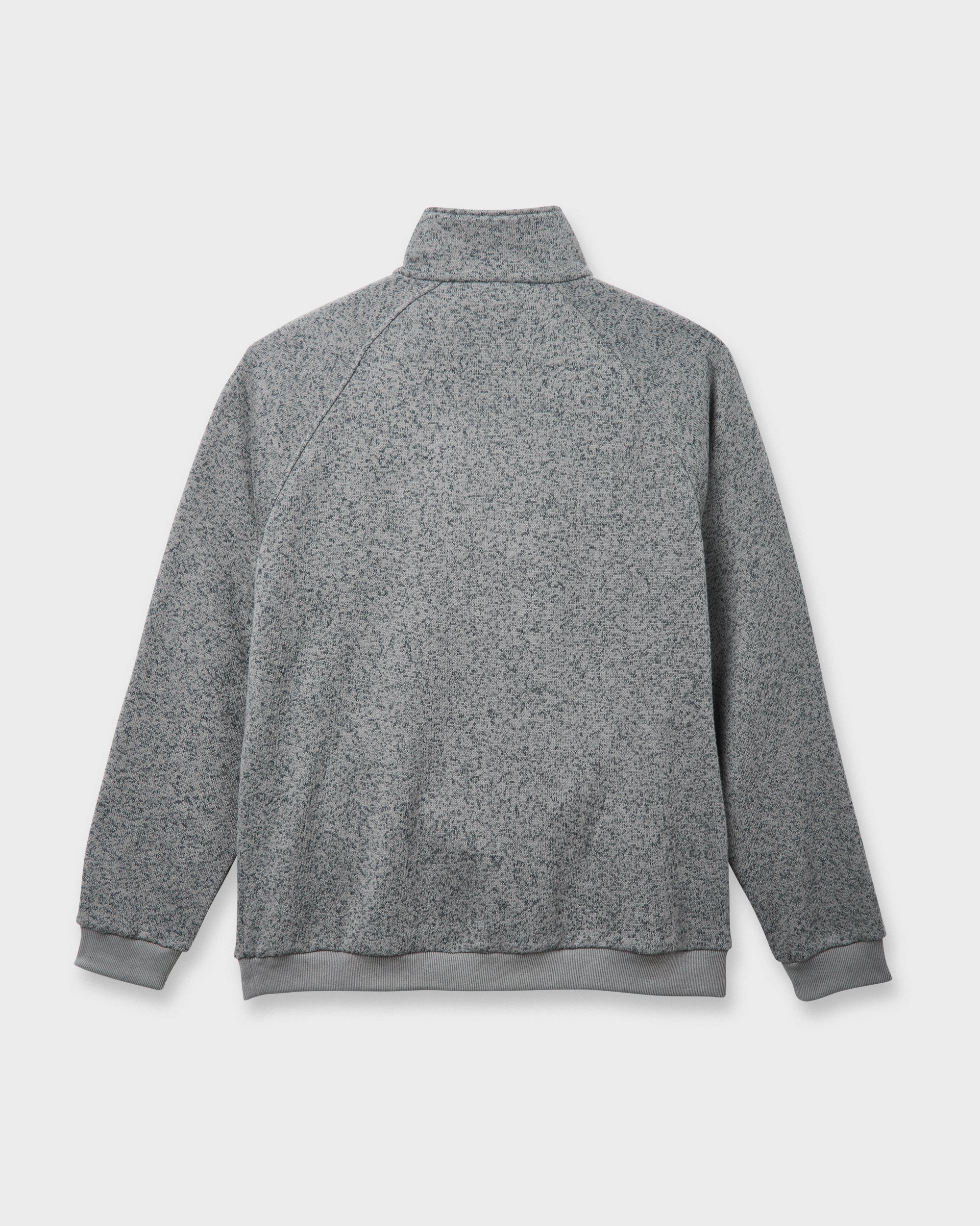 Keller Half Zip Mock Sweatshirt - Smoked Gray Heather 6 Keller Half Zip Mock Sweatshirt - Smoked Gray Heather