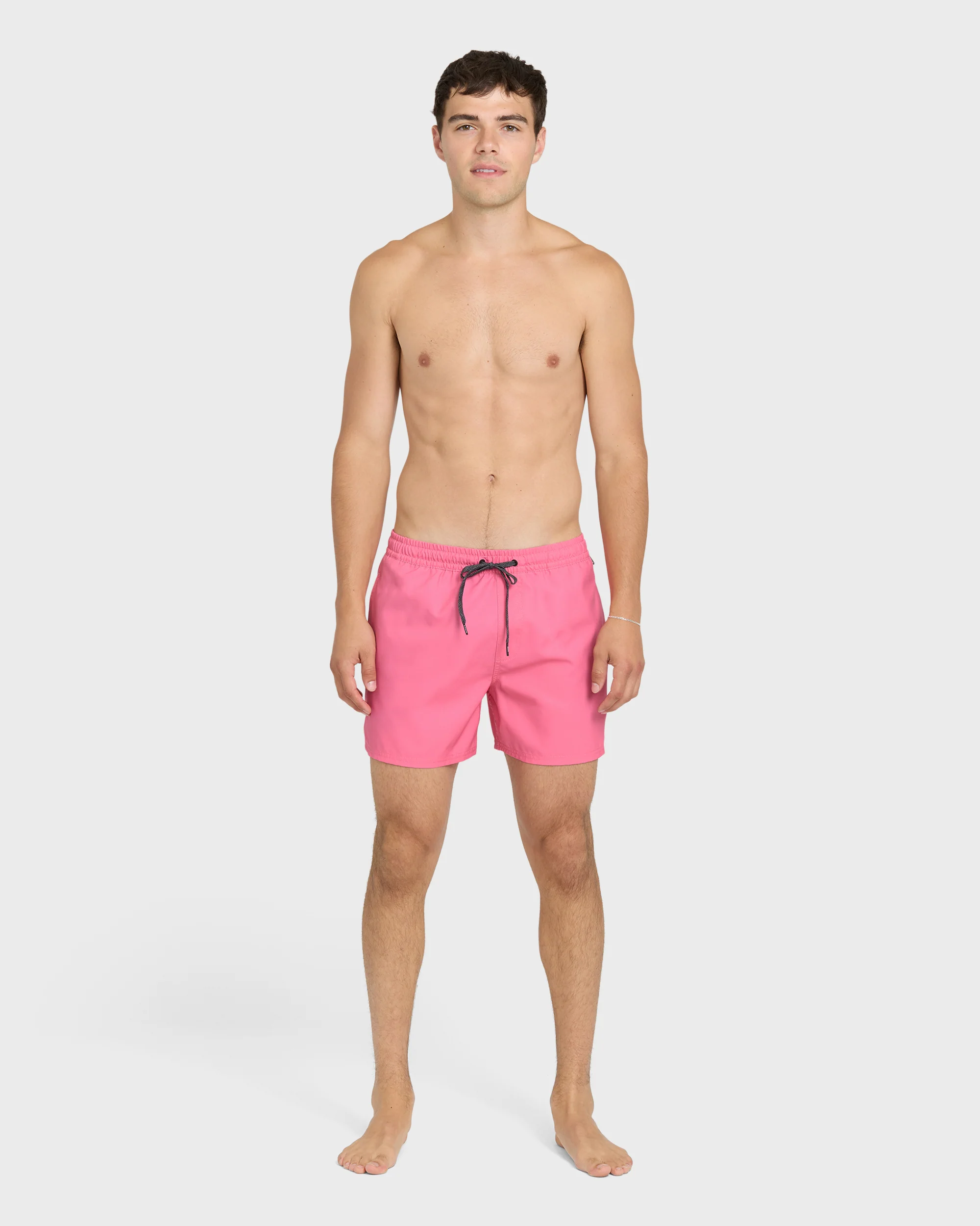 Everyday Solid 15" Swim Trunks - Pink Lemonade 5 Everyday Solid 15" Swim Trunks - Pink Lemonade