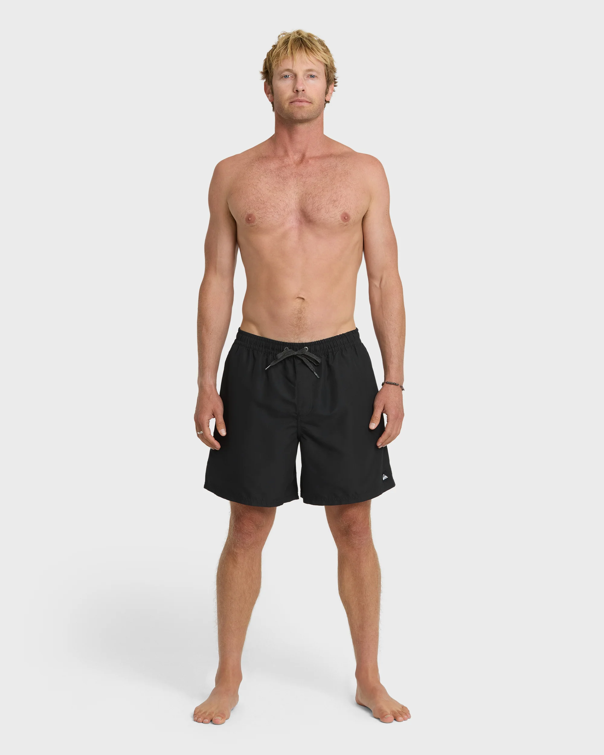 Everyday Solid 17" Swim Trunks - Black 3 Everyday Solid 17" Swim Trunks - Black
