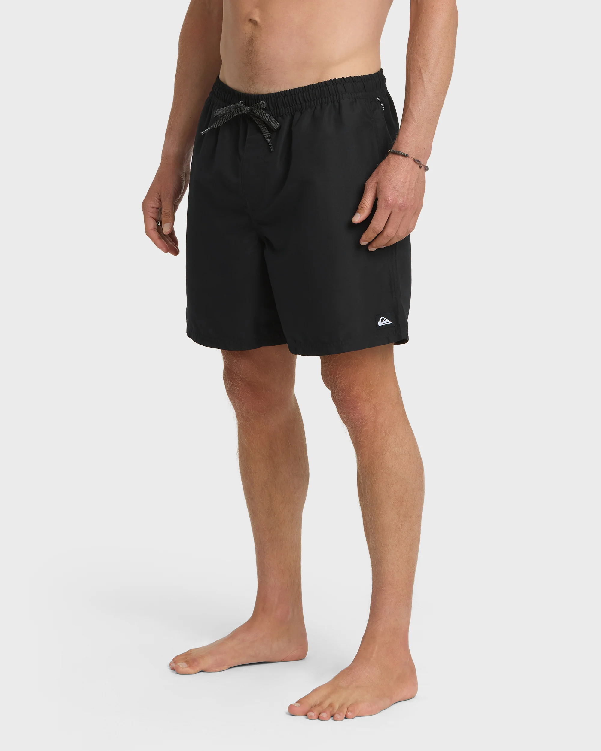 Everyday Solid 17" Swim Trunks - Black 4 Everyday Solid 17" Swim Trunks - Black