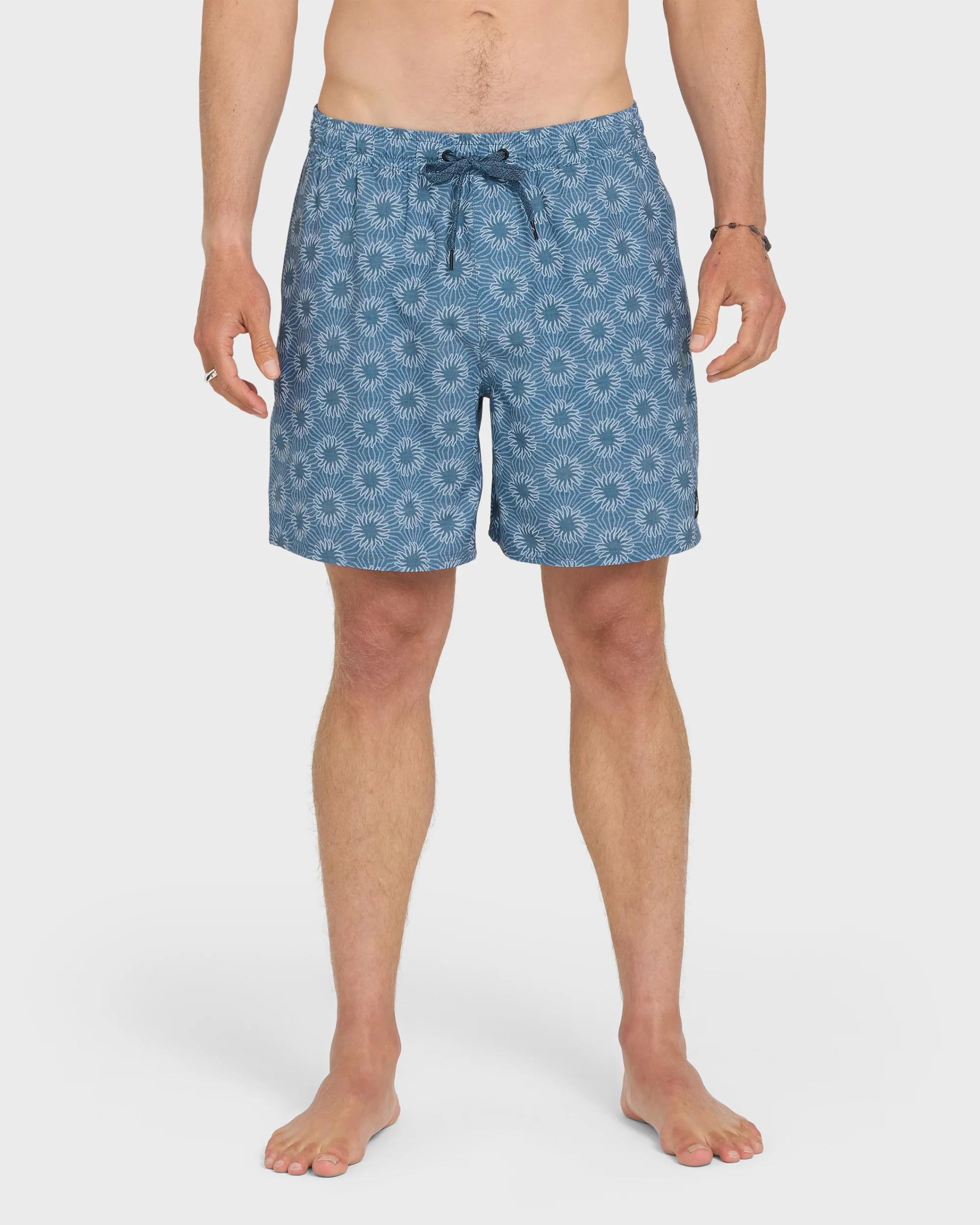 Ocean Mayhem 17" Swim Trunks - Dark Denim 1 Ocean Mayhem 17" Swim Trunks - Dark Denim